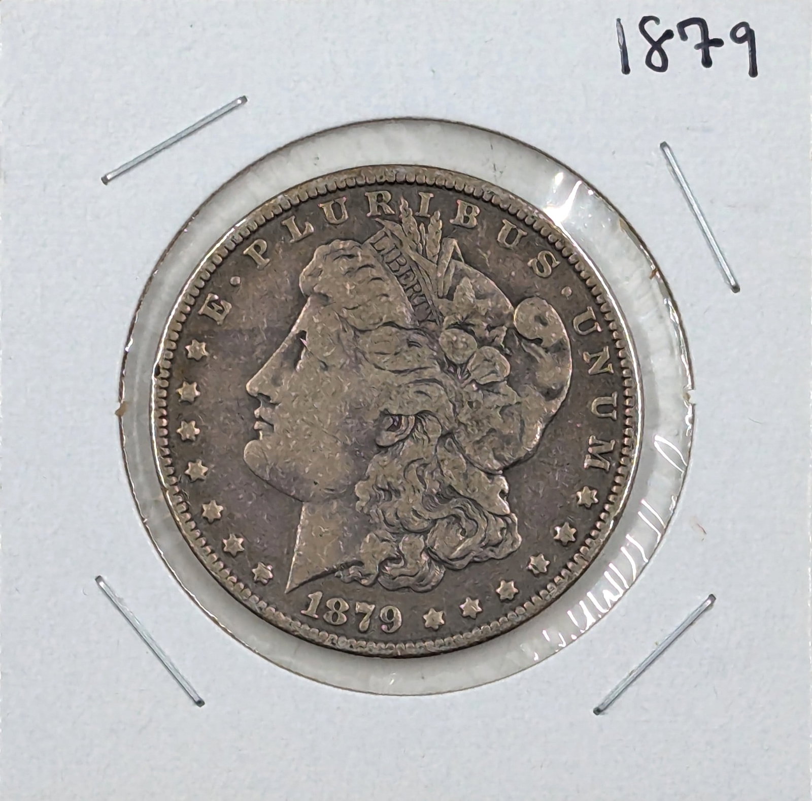 1879 Morgan Silver Dollar: Silver