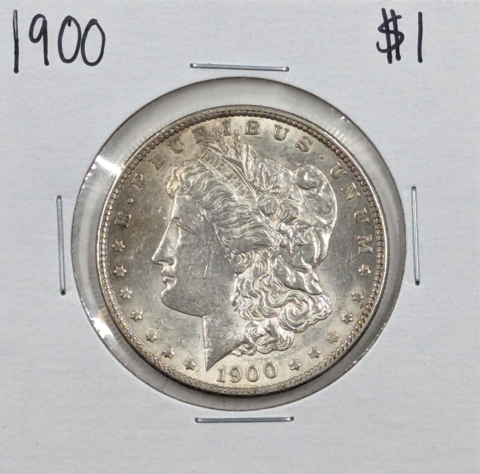 1900 Morgan Silver Dollar: Silver