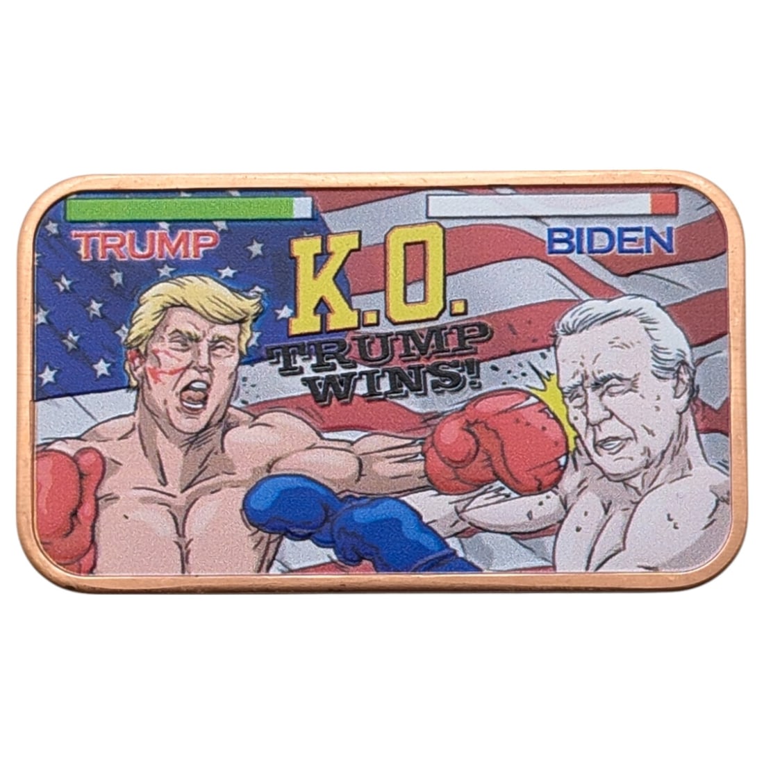 Donald Trump 1 Ounce .999 Copper Bar (1 of 2)