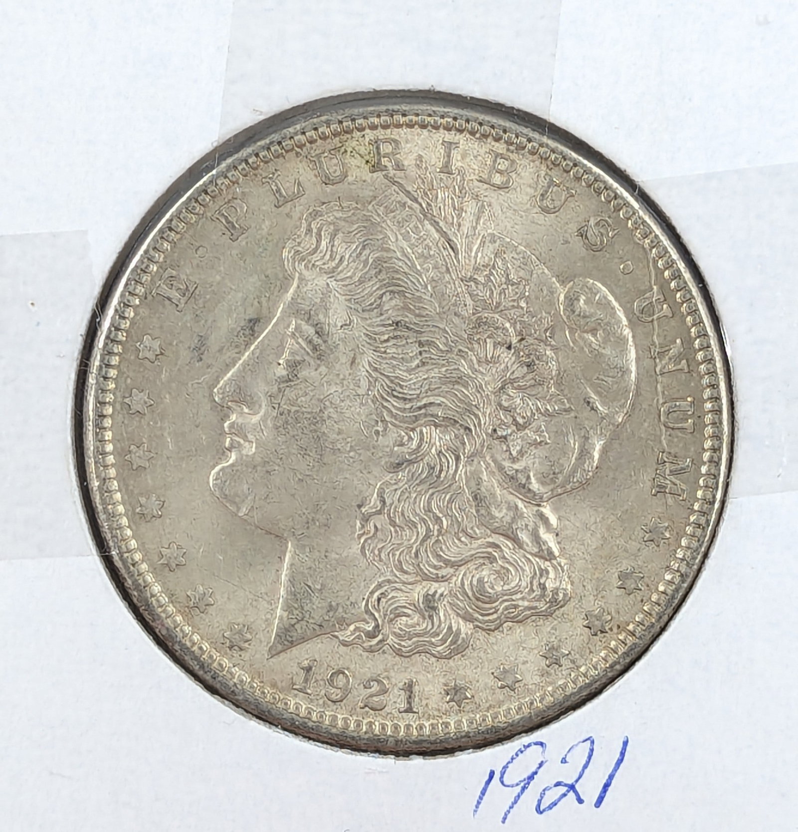 1921 Morgan Silver Dollar: Silver