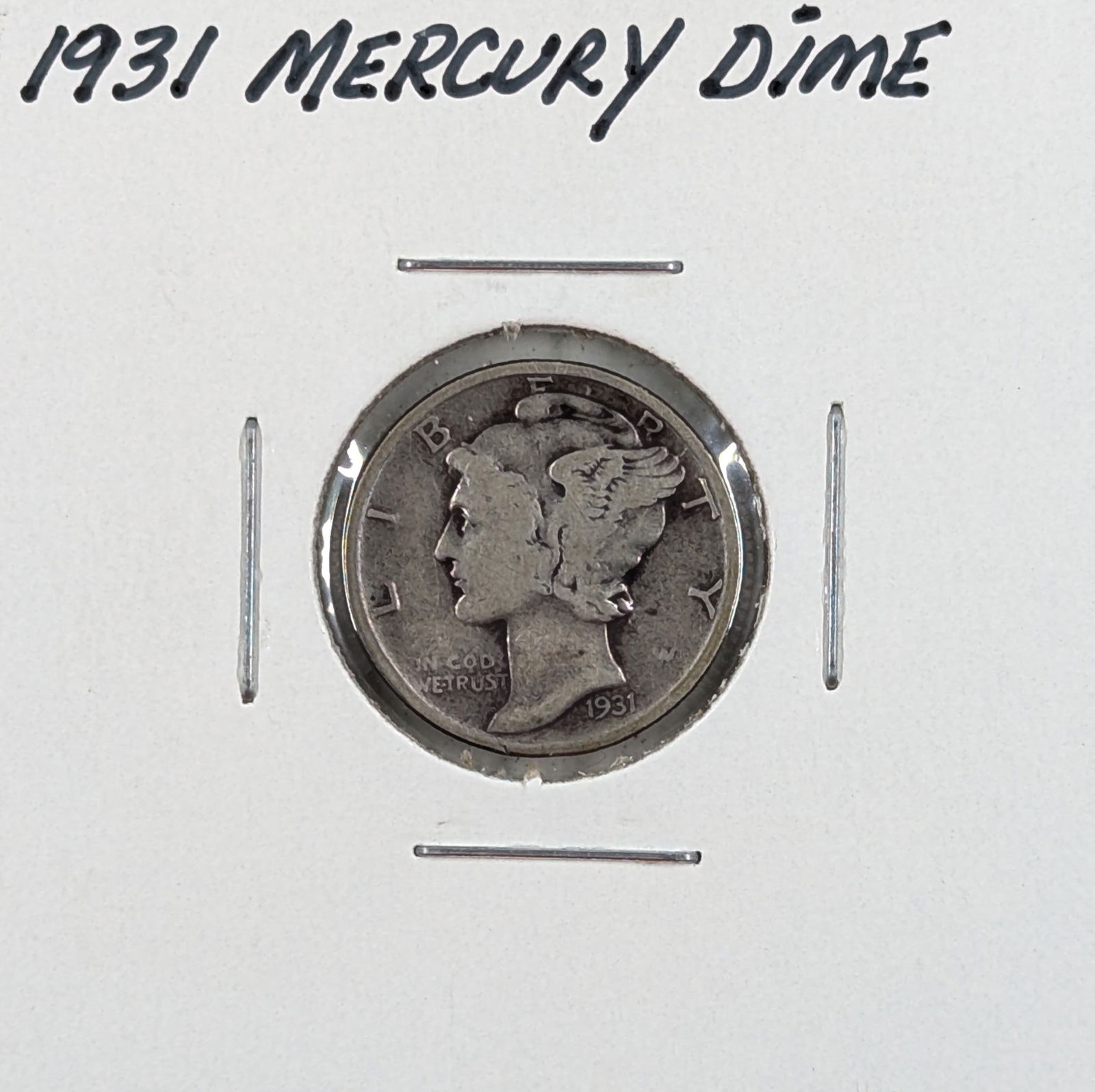 1931 Silver Mercury Dime (1 of 2)