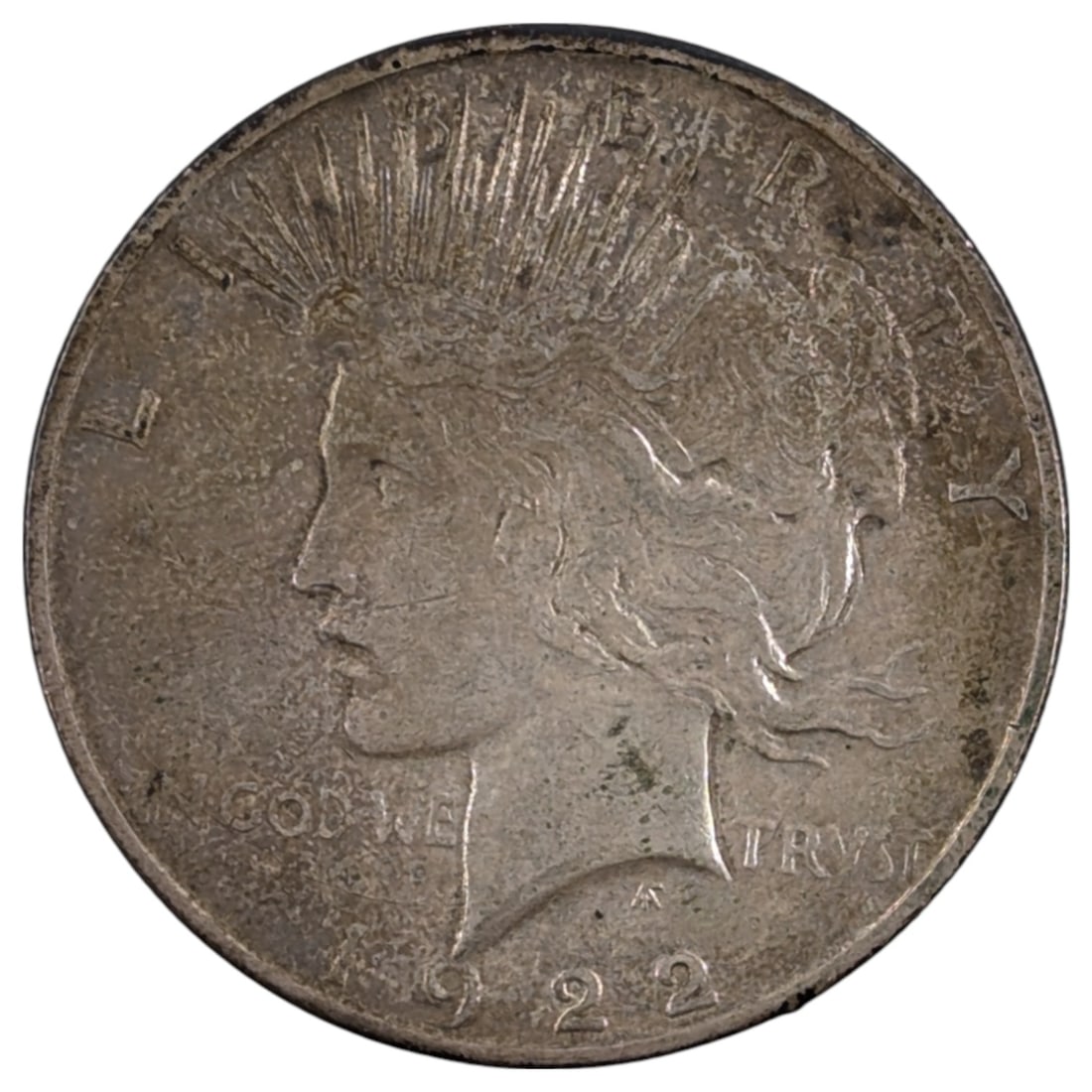 1922-D Silver Peace Dollar: Silver