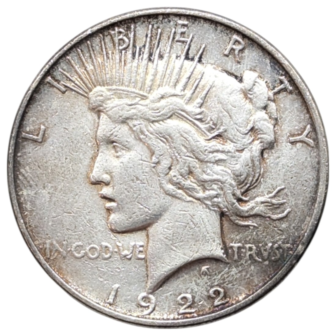 1922 Silver Peace Dollar: Silver