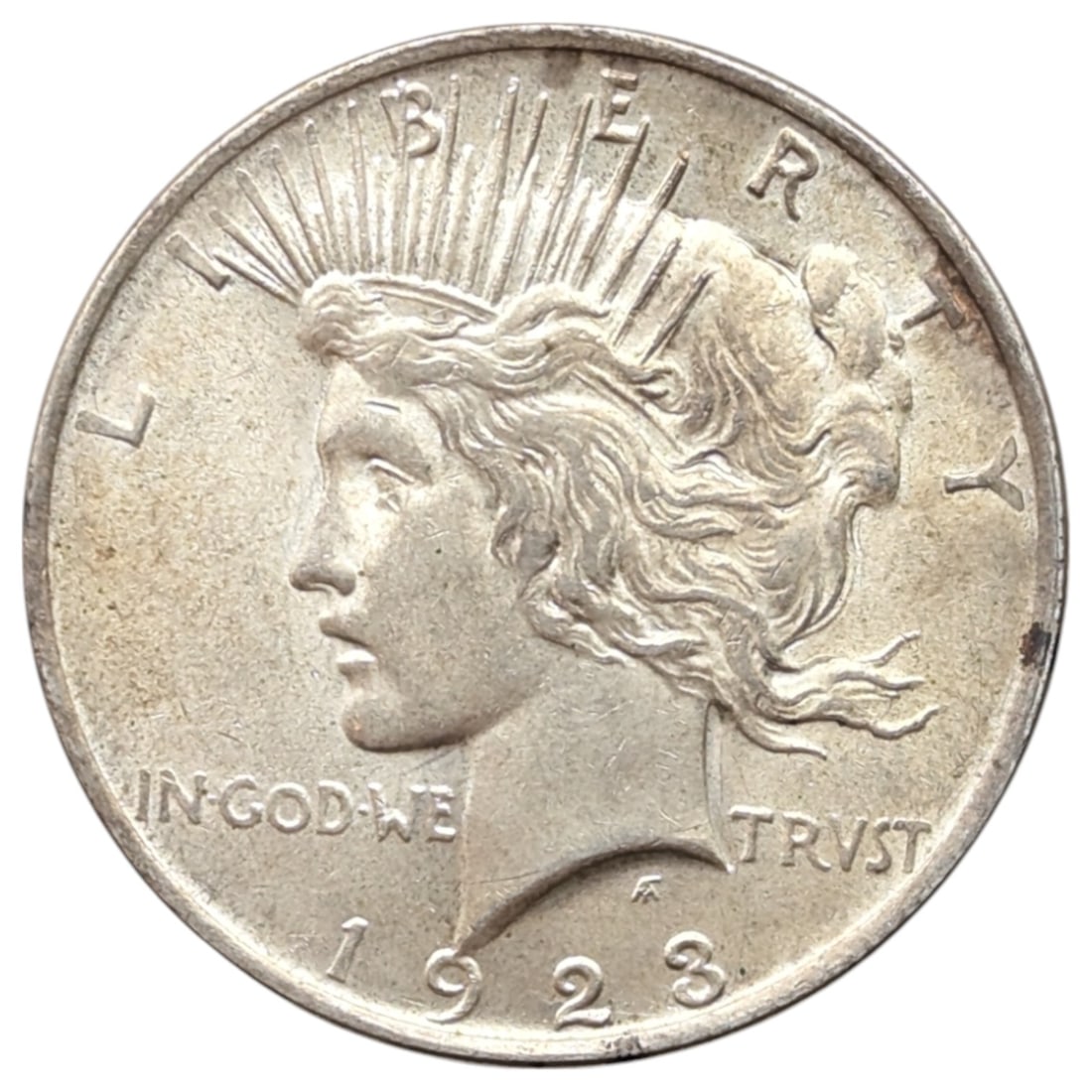 1923 Silver Peace Dollar: Silver