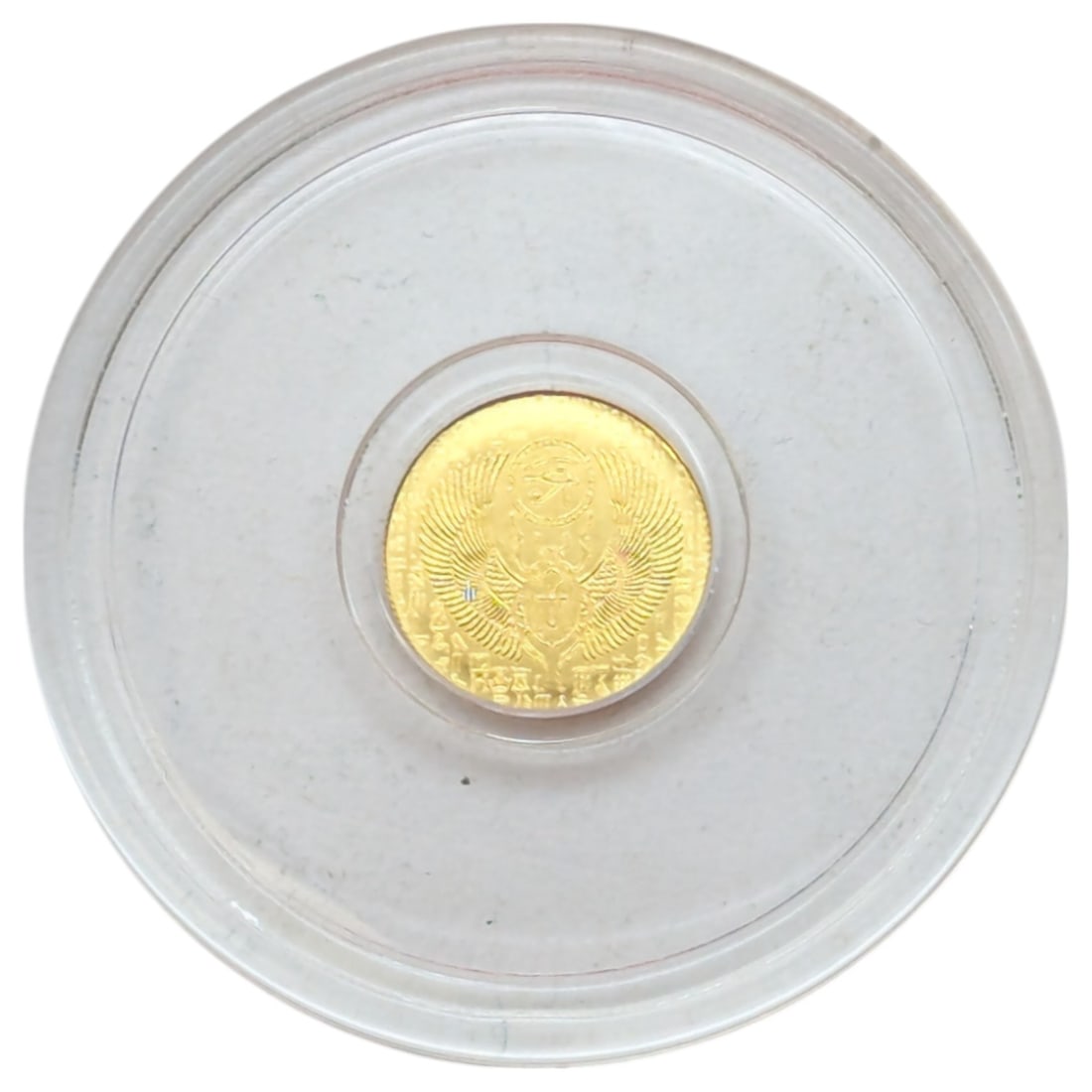 1/200th Ounce Fine .999 Gold Round - Egyptian: Gold