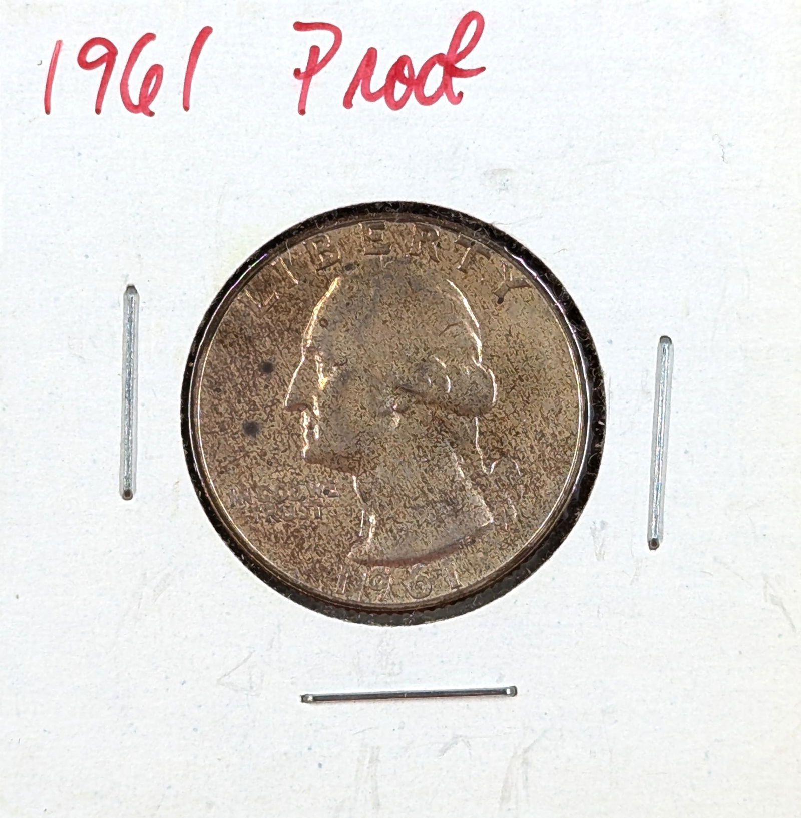 1961 Silver Washington Quarter - Proof (1 of 2)