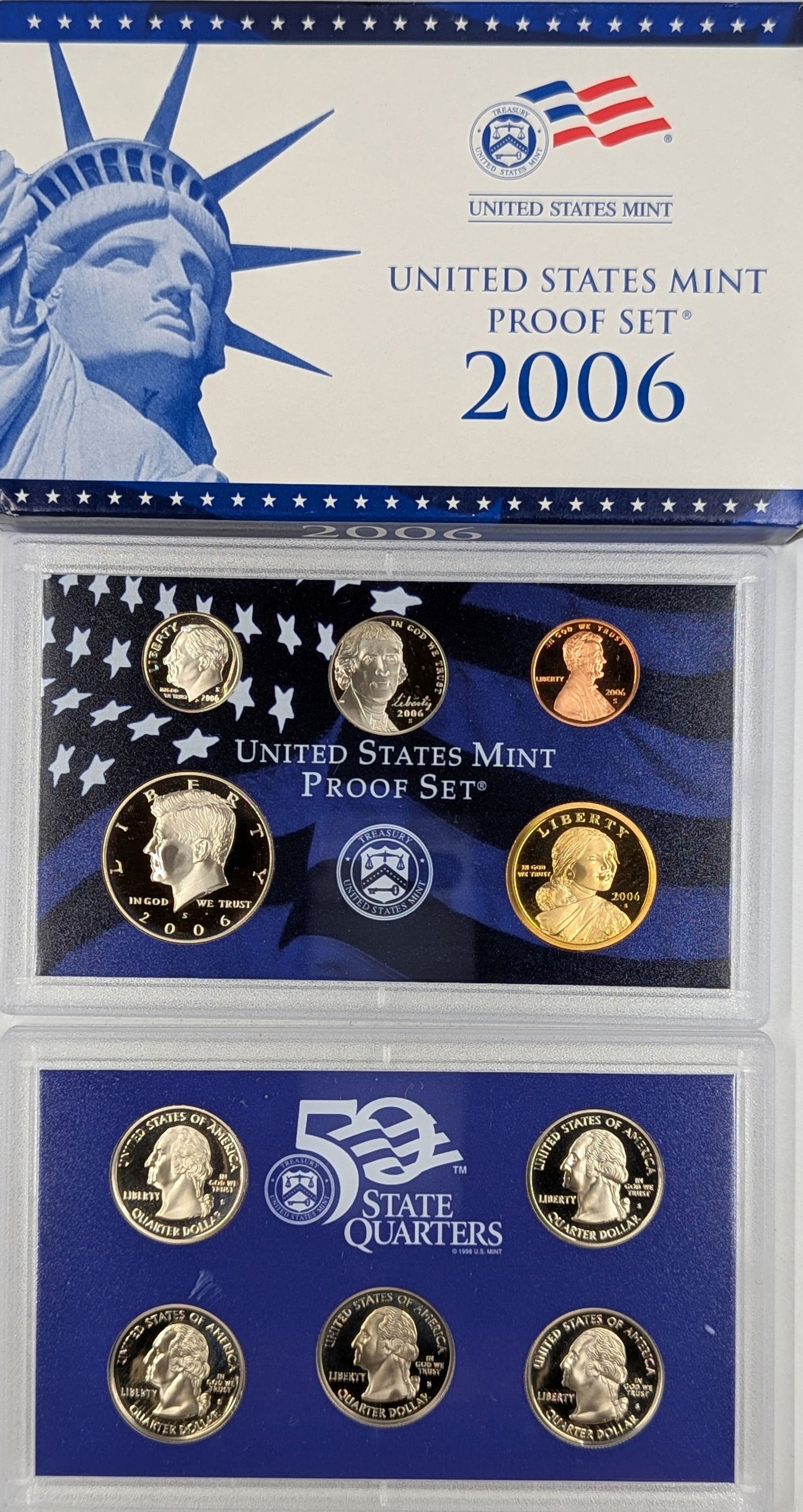 2006 US Mint Proof Set w/ COA (1 of 3)