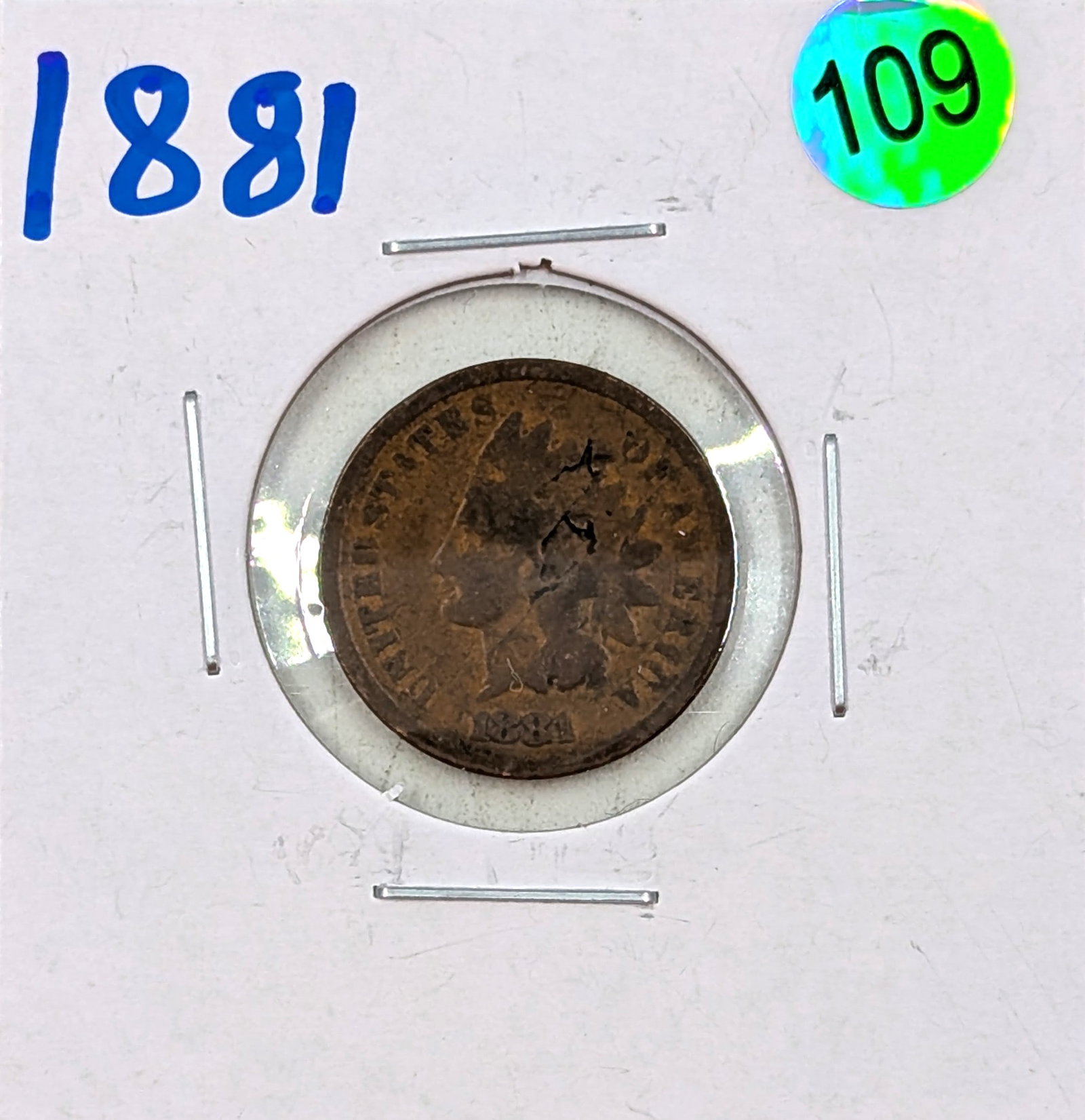 1881 Indian Head Cent: Coin