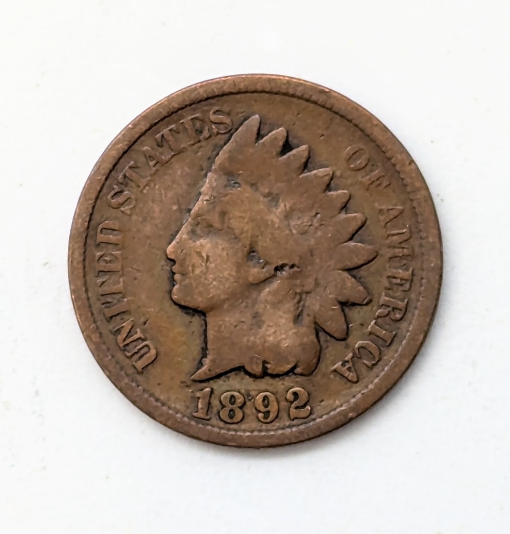 1892 Indian Head Cent: _