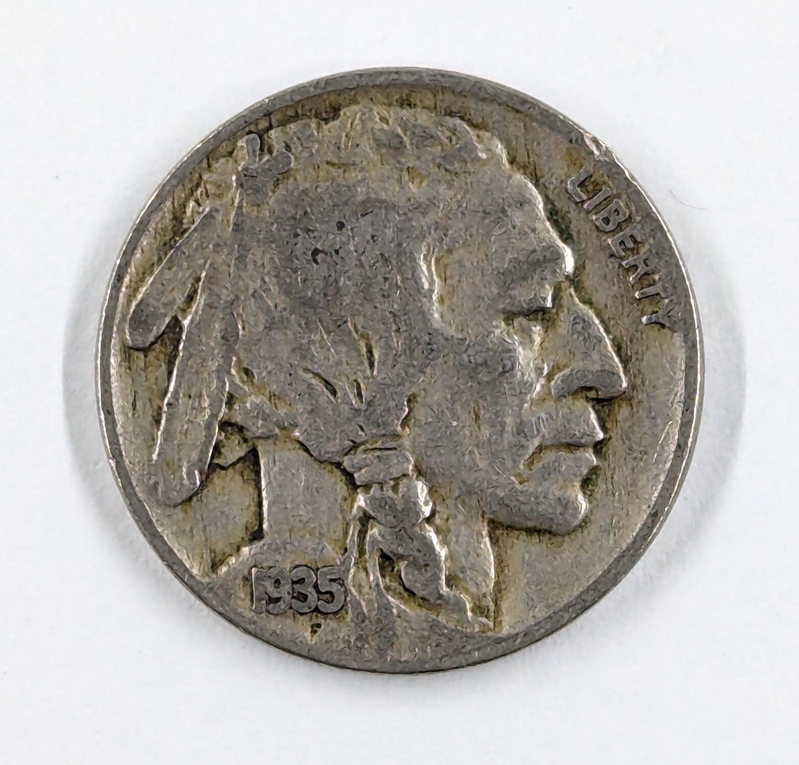 1935 Buffalo Head Nickel: _