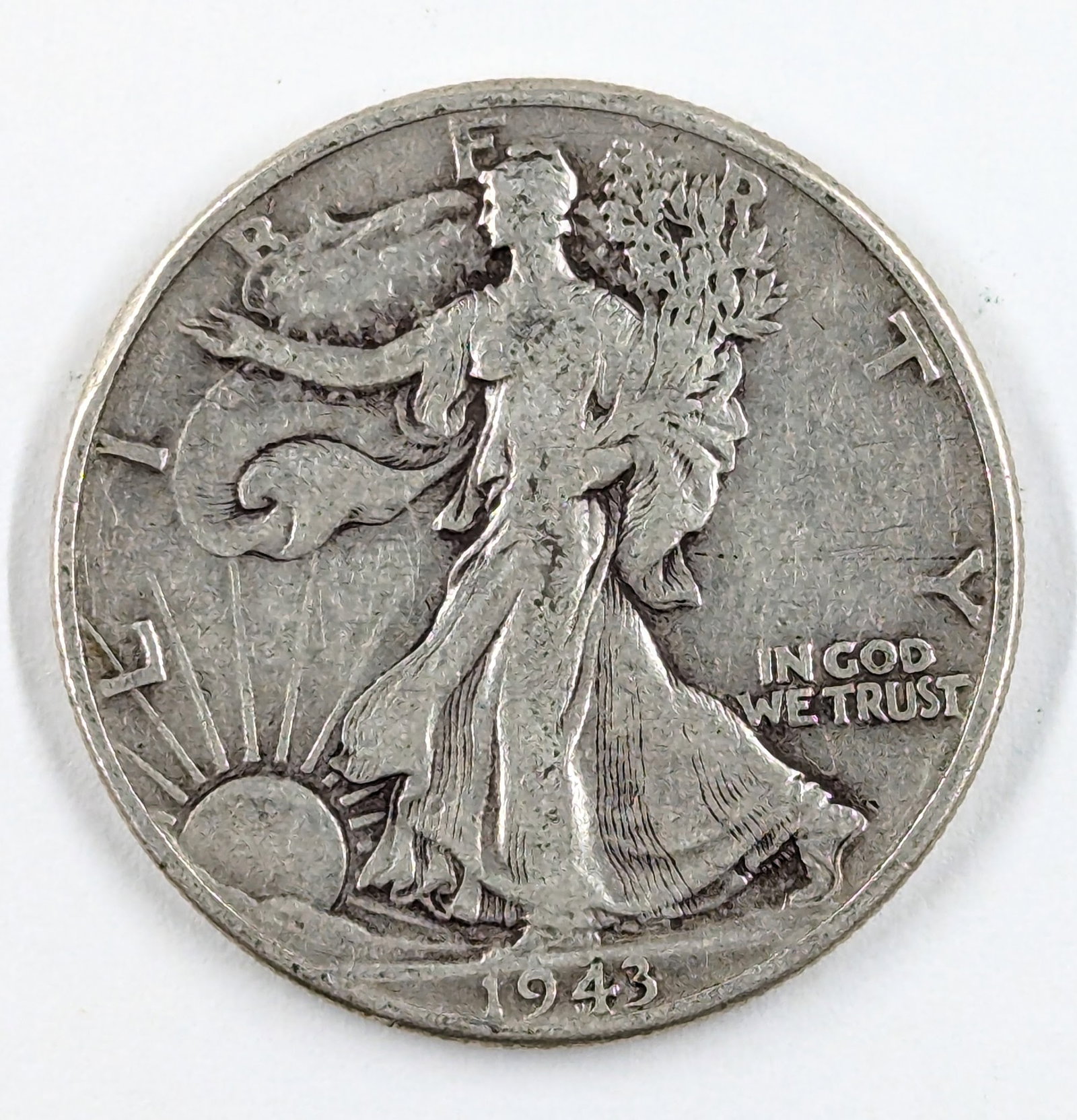 1943 Silver Walking Liberty Half Dollar: _