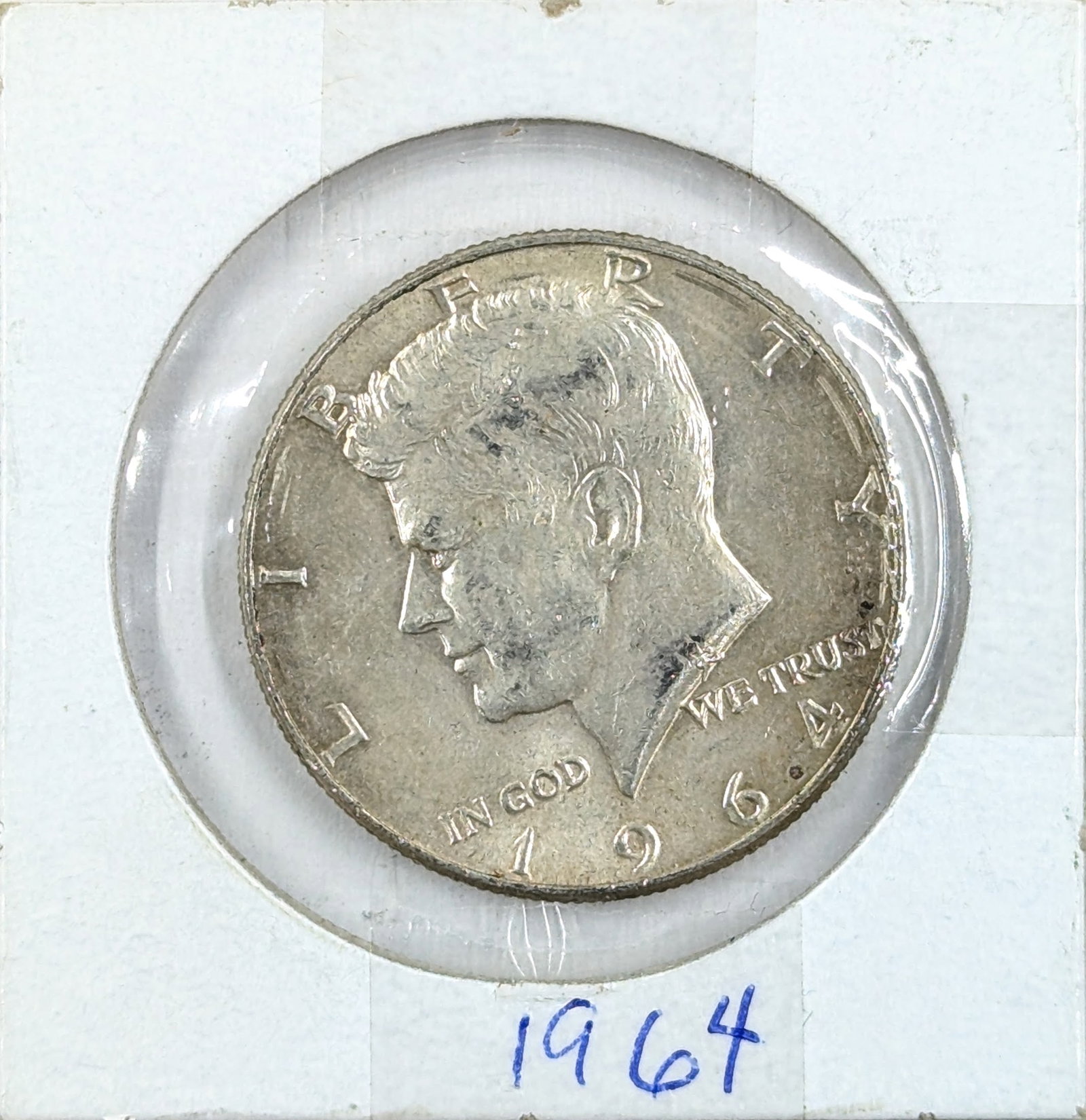 1964 Silver John F Kennedy Half Dollar: _