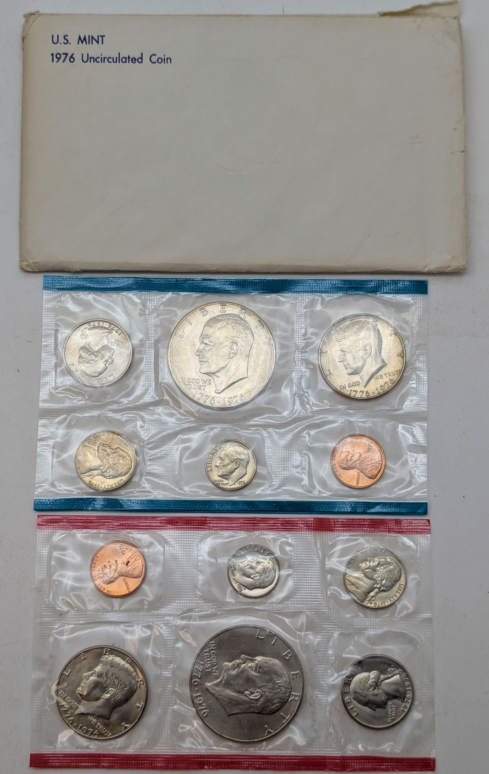1976 US Mint Uncirculated Coin Set (1 of 2)