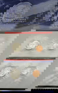 1999 US Mint Susan B Anthony Uncirculated Coin Set: Coin