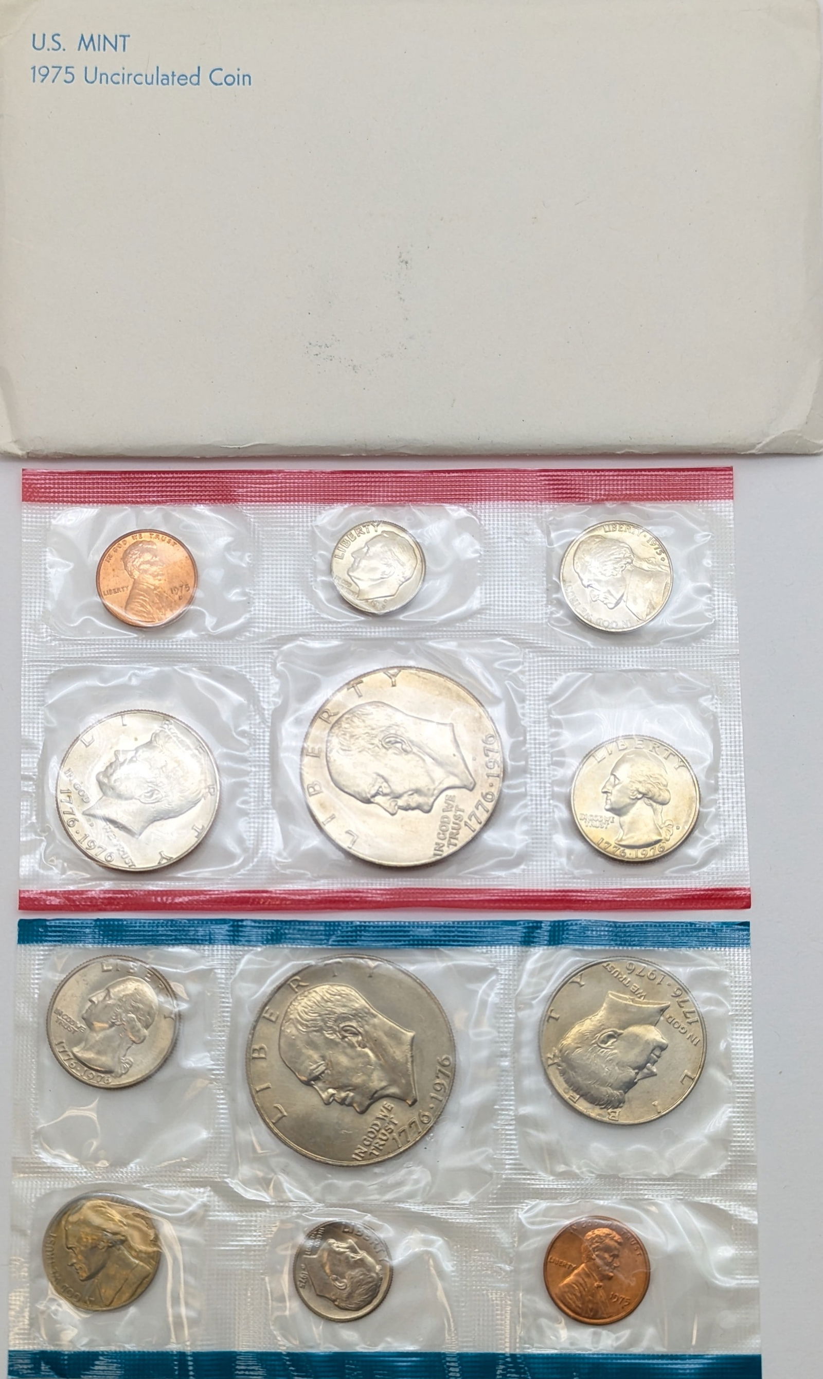 1975 US Mint Uncirculated Coin Set (1 of 1)