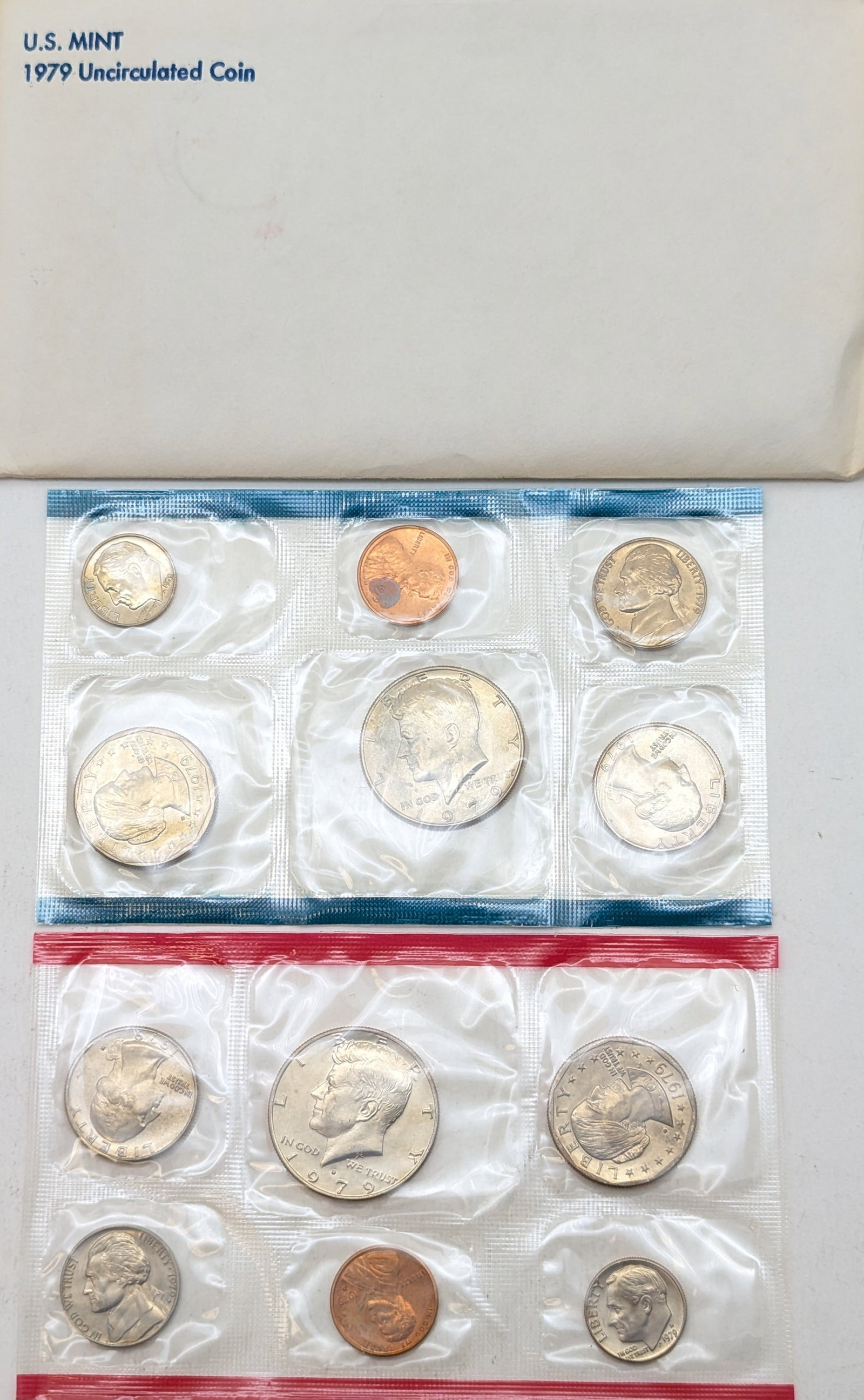 1979 US Mint Uncirculated Coin Set (1 of 2)