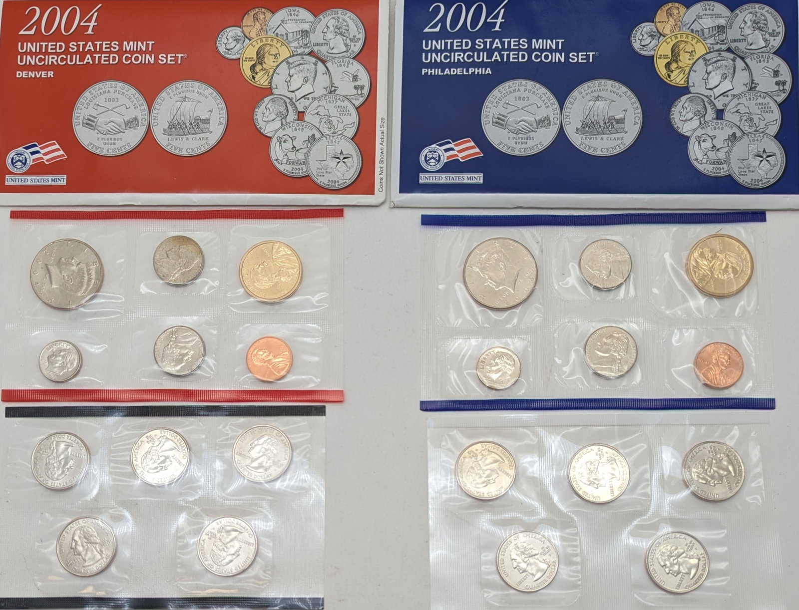 2004 US Mint Uncirculated Coin Set (1 of 2)