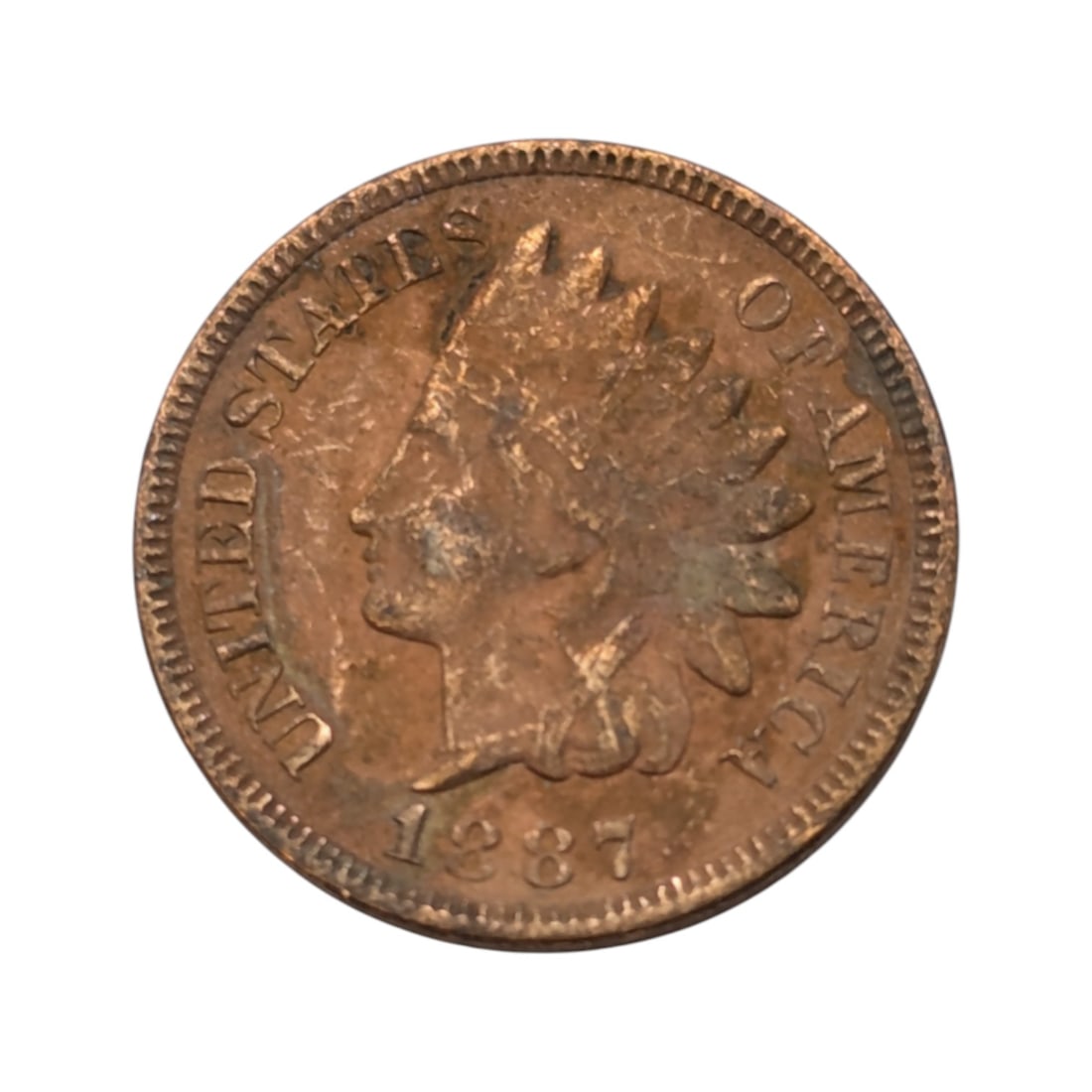 1887 Indian Head Cent: Coin