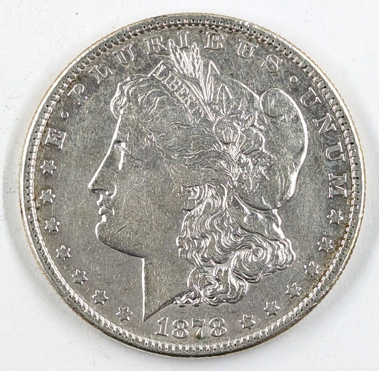 1878-S Morgan Silver Dollar: Silver