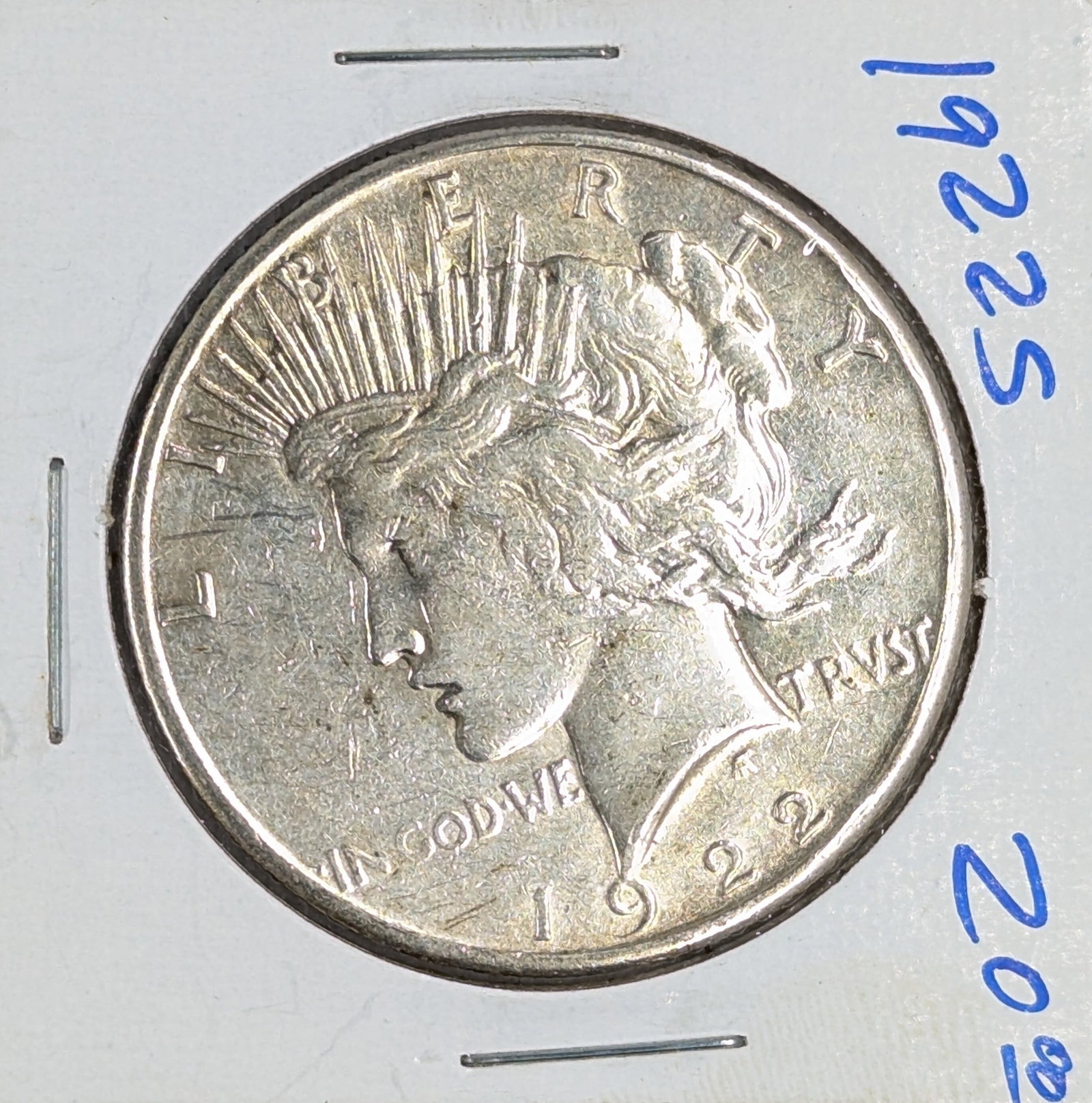 1922-S Silver Peace Dollar: Silver