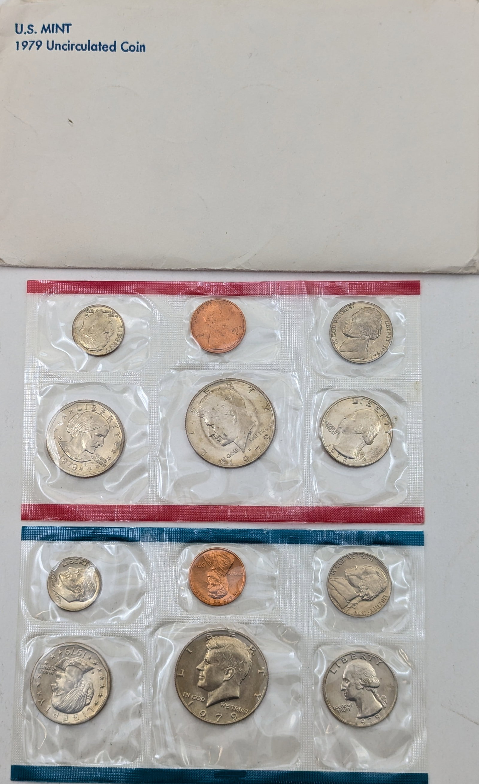 1979 US Mint Uncirculated Coin Set (1 of 2)