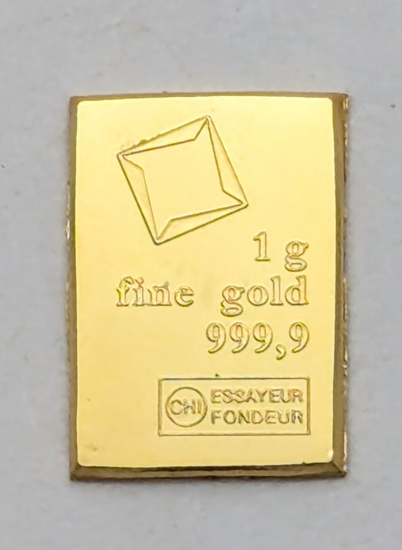 1 Gram Valcambi Gold Mini Bar (1 of 2)