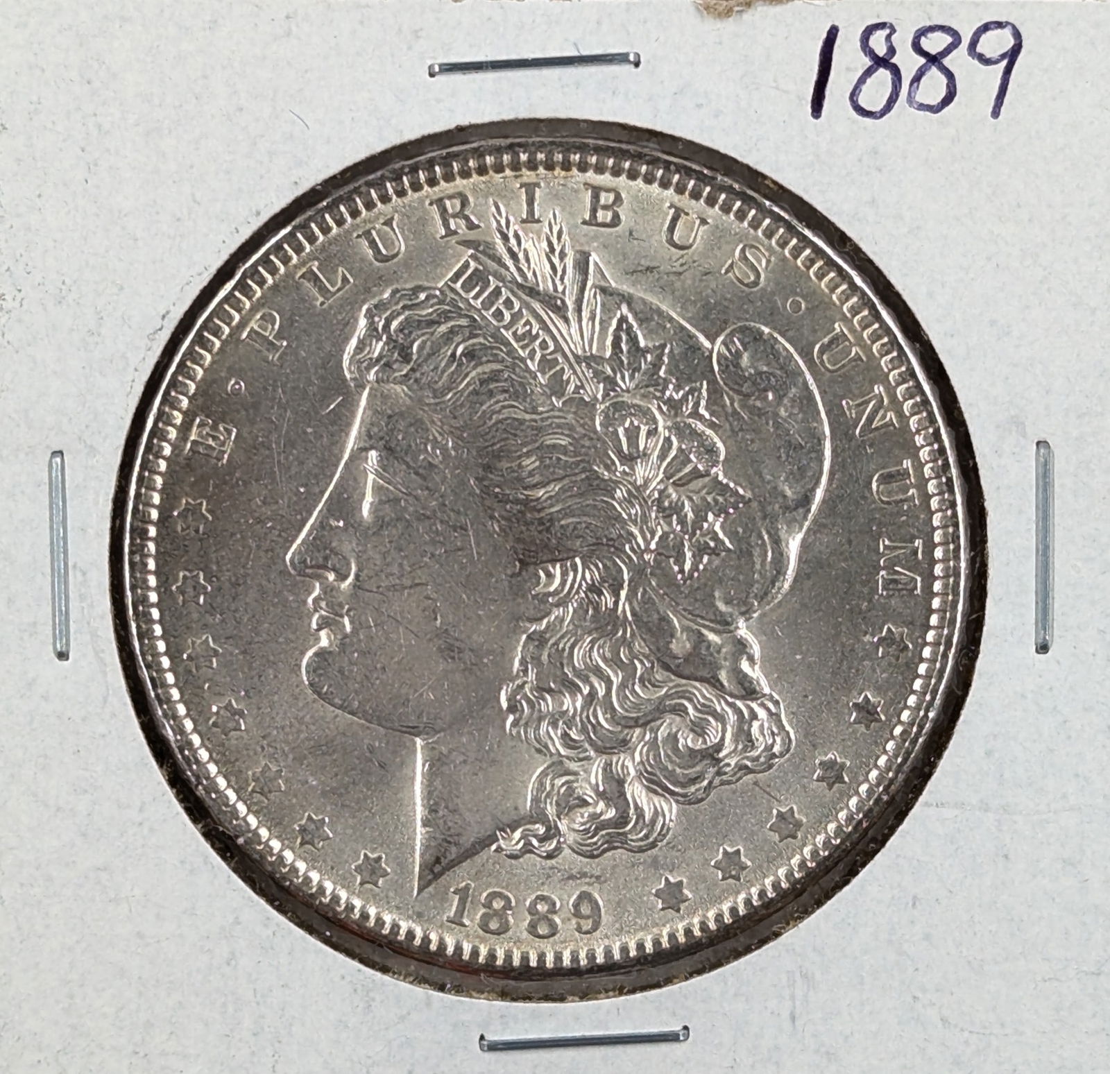 1889 Morgan Silver Dollar: Silver