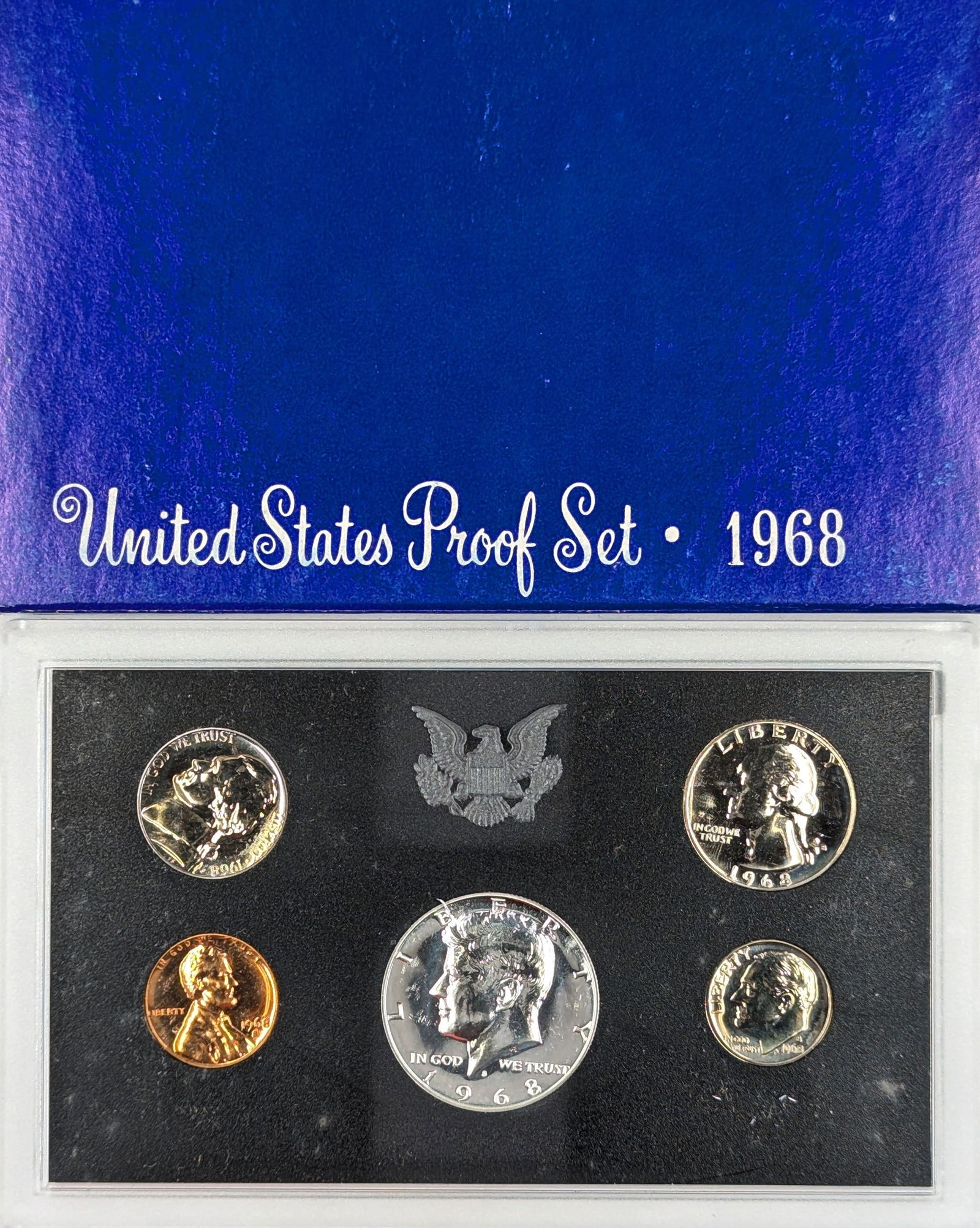1968 US Mint Proof Set w/ Silver JFK (1 of 2)