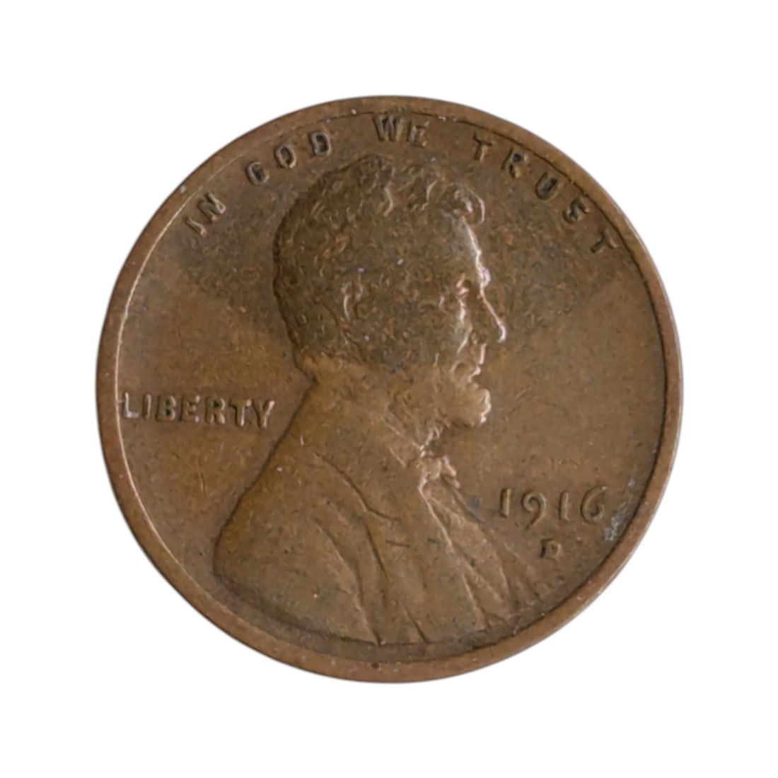 1916-D Wheat Cent: Coin