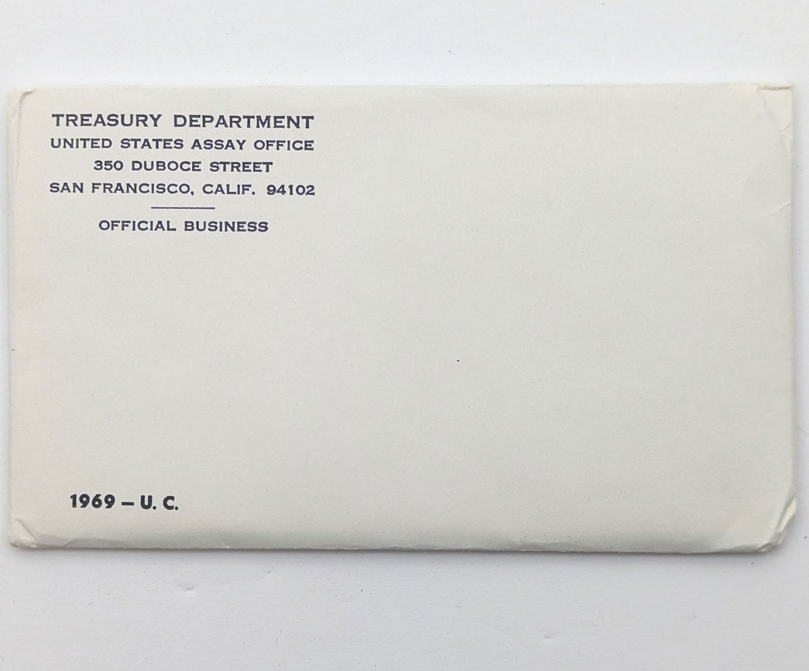 Sealed 1969 US Mint Uncirculated Set w/ Silver JFK Half (1 of 2)