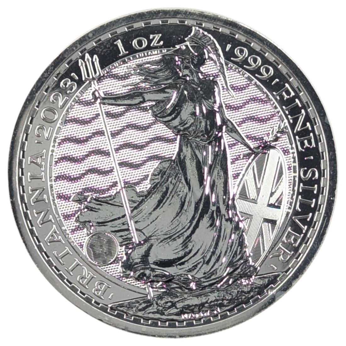 1 Ounce Fine .999 Silver Round - 2023 Britannia: Silver