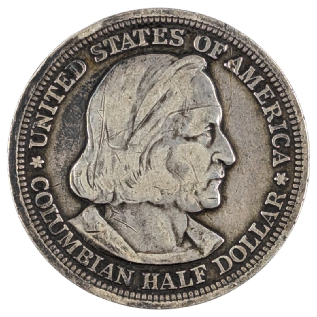 1893 Silver Columbian Half Dollar (1 of 2)