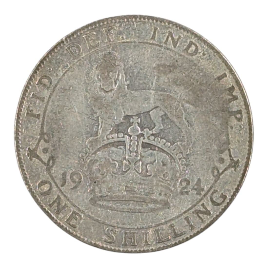 1924 Silver UK One Shilling (1 of 2)