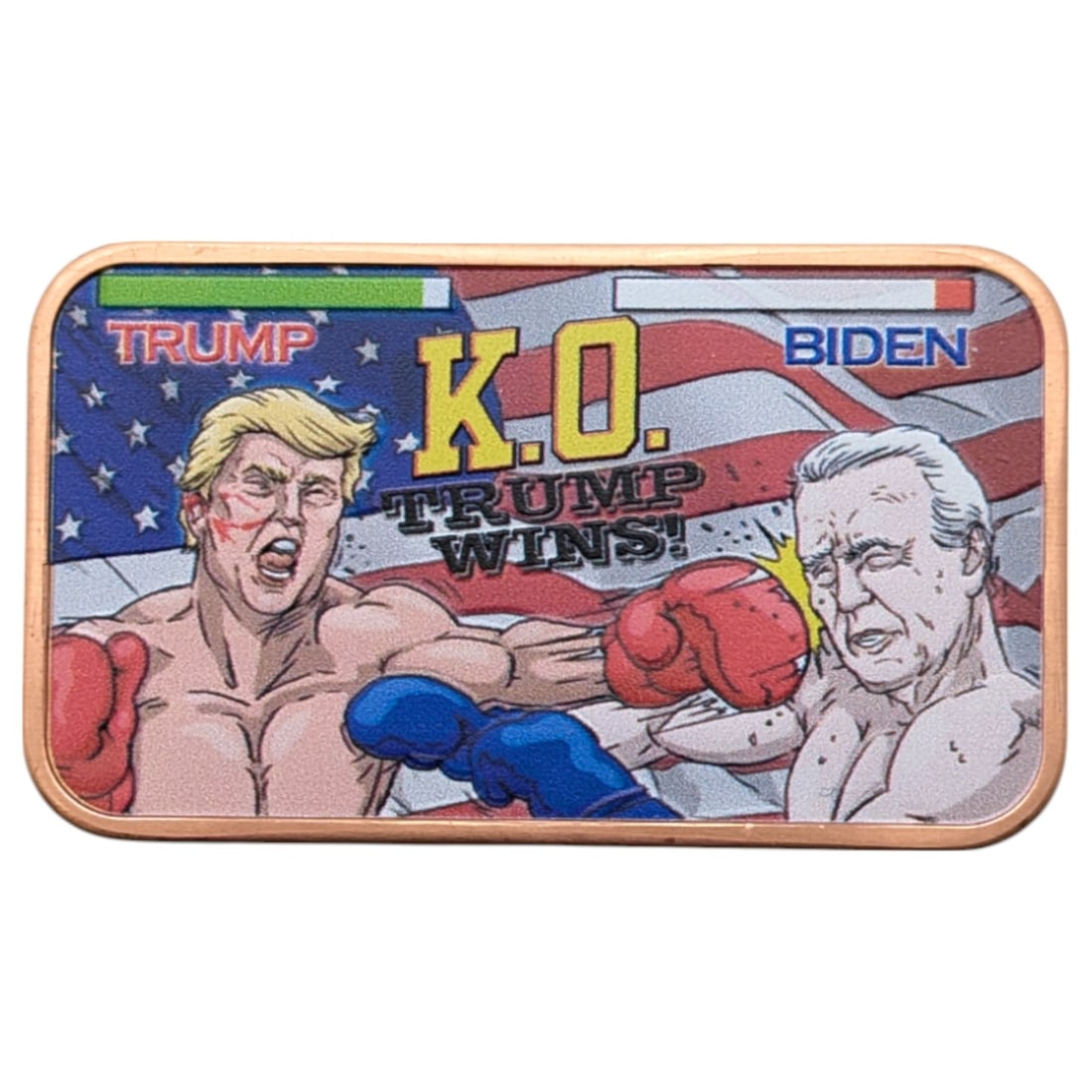 Donald Trump 1 Ounce .999 Copper Bar (1 of 2)