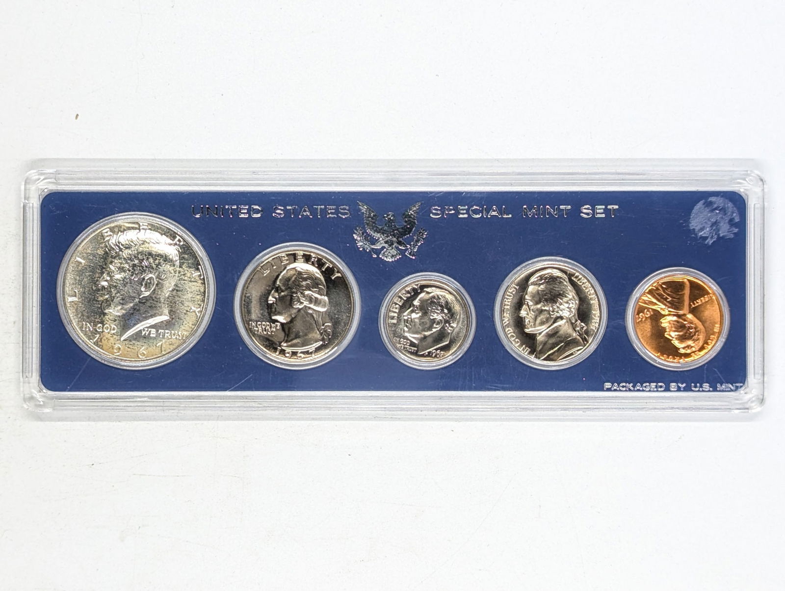 1967 Silver US Special Mint Proof Set - w/ 40% Kennedy (1 of 2)