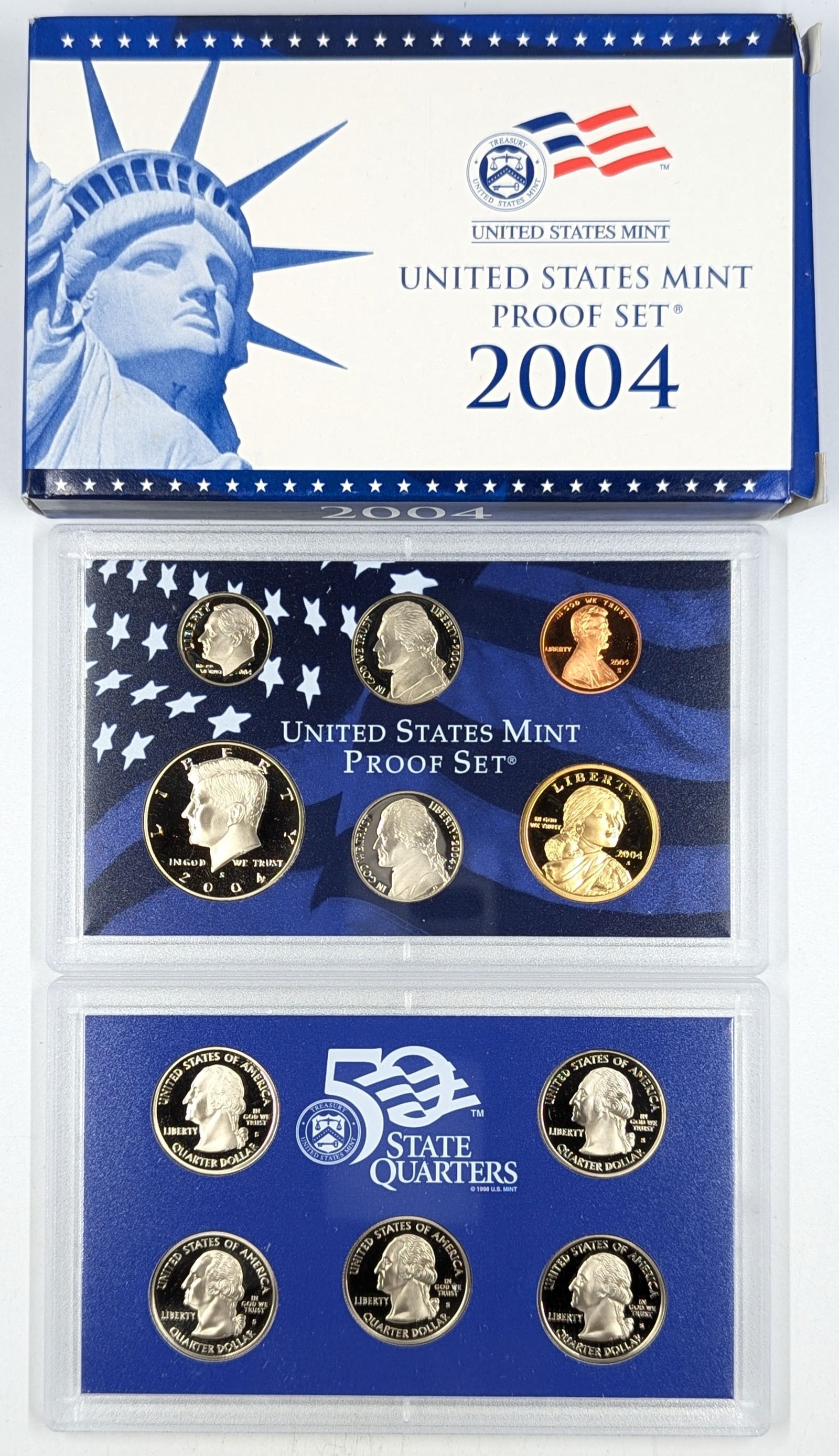 2004 US Mint Proof Set w/ COA (1 of 3)