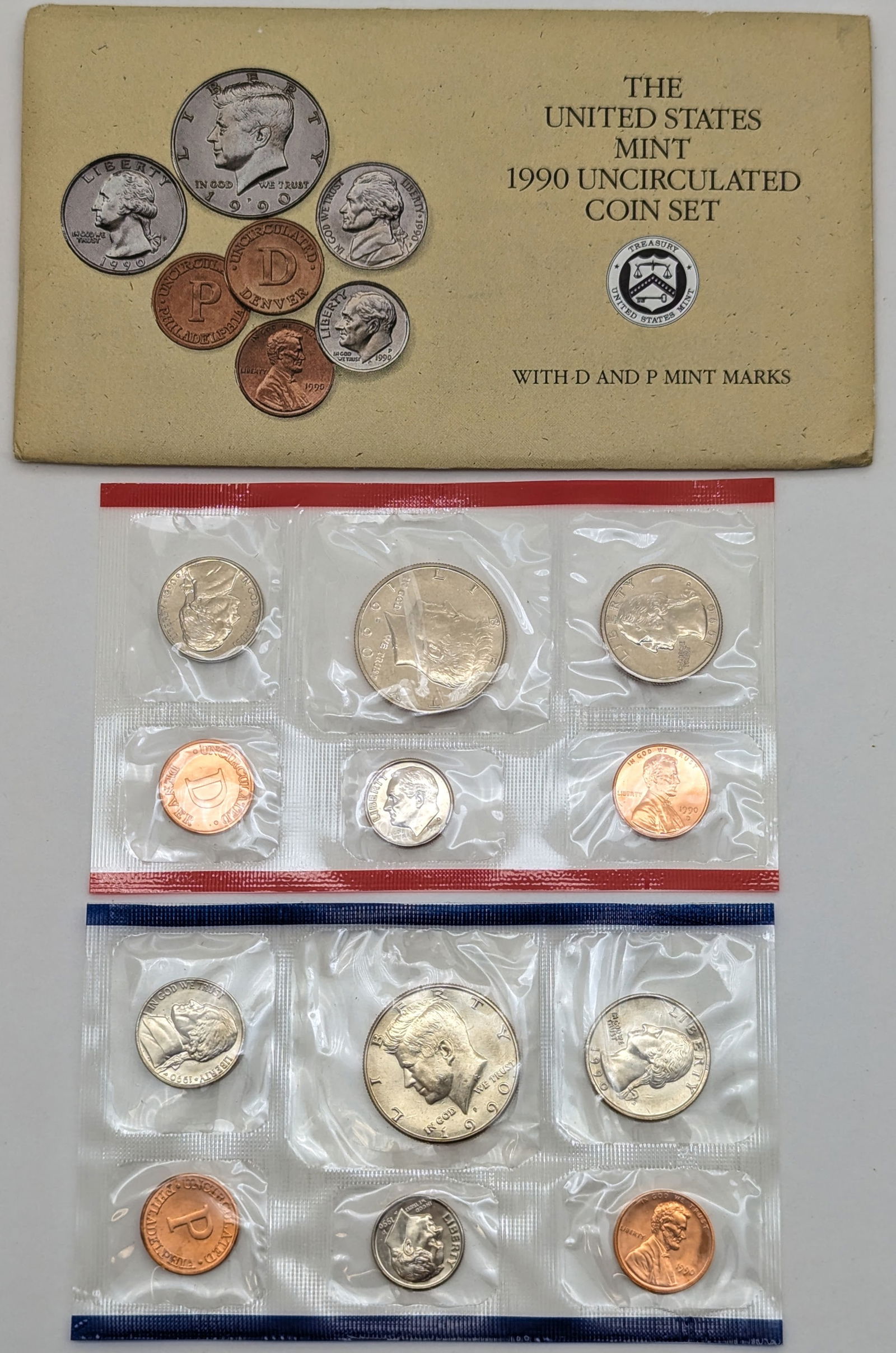 1999 US Mint Uncirculated Coin Set (1 of 2)