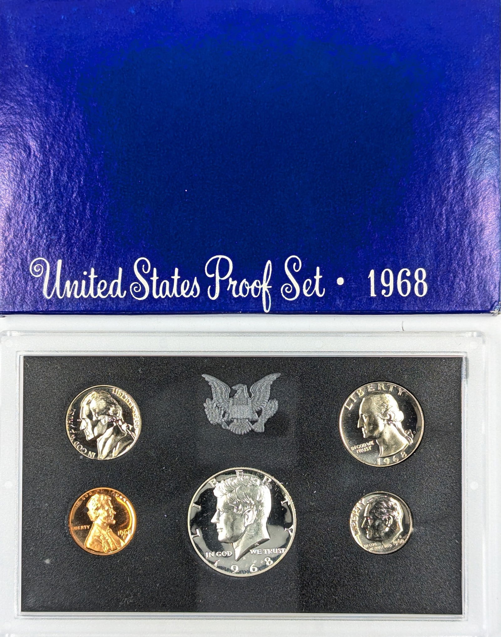 1968 US Mint Proof Set w/ Silver JFK (1 of 2)