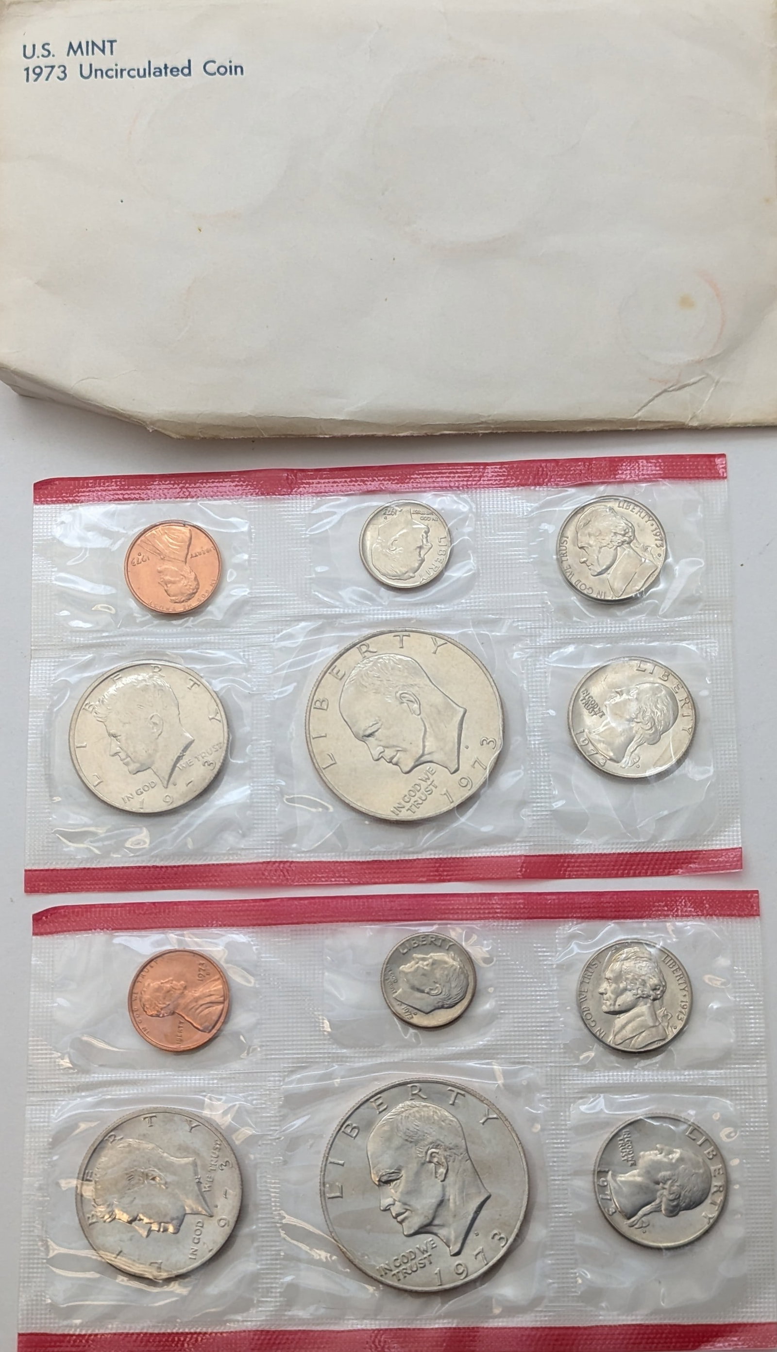 1973 US Mint Uncirculated Coin Set (1 of 2)
