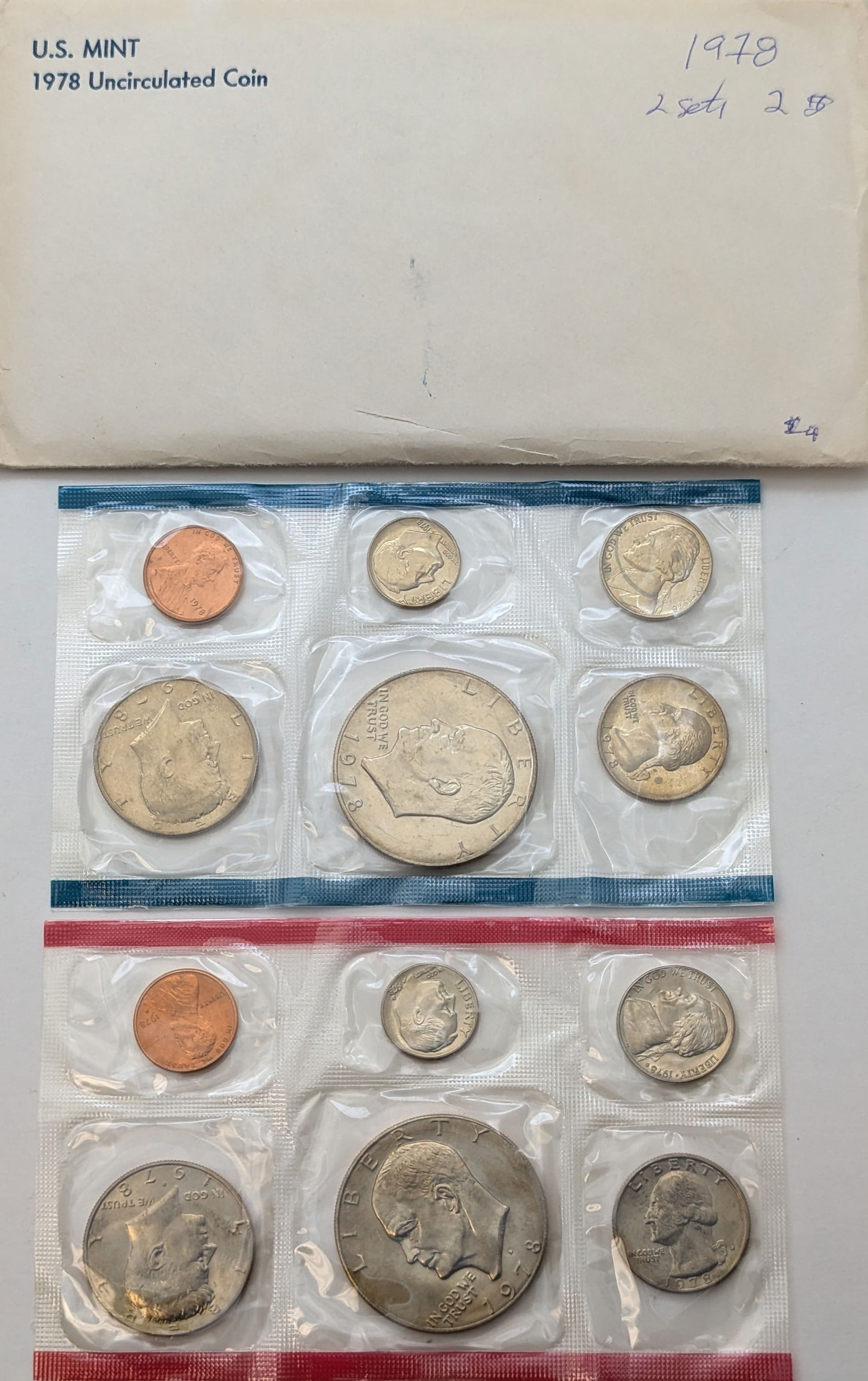 1978 US Mint Uncirculated Coin Set (1 of 2)