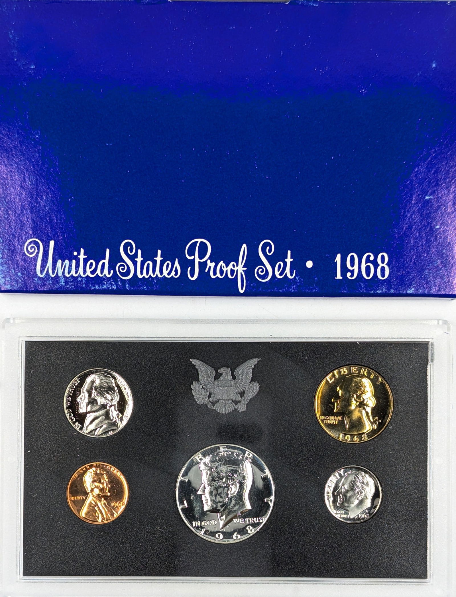 1968 US Mint Proof Set w/ Silver Kennedy (1 of 2)