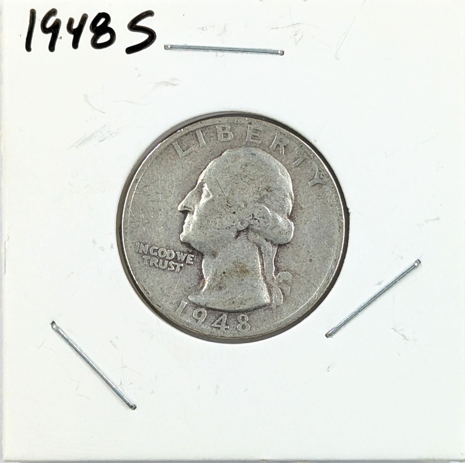 1948-S Silver Washington Quarter (1 of 2)