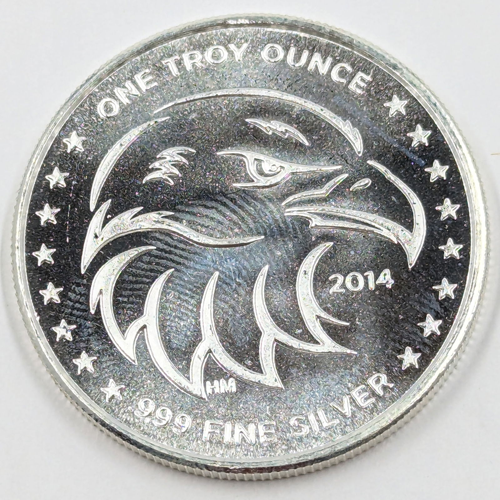 2014 APMEX 1 Ounce Fine .999 Silver Round (1 of 2)