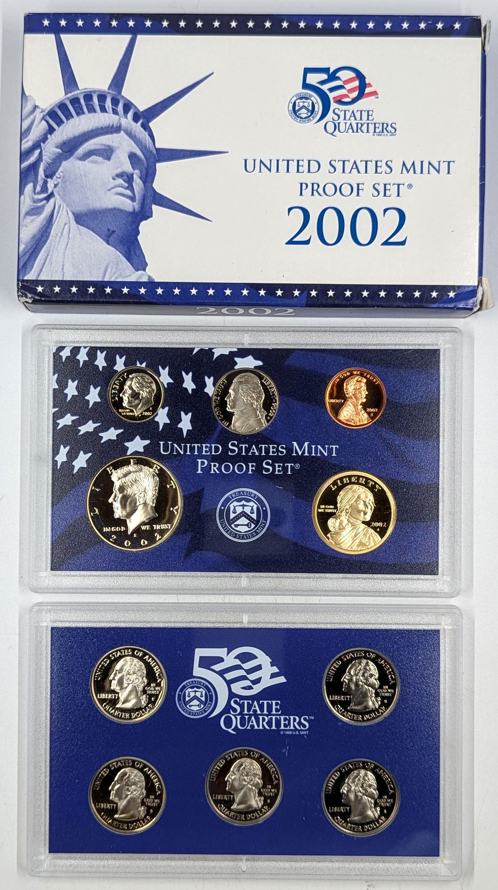 2002 US Mint Proof Set (1 of 3)