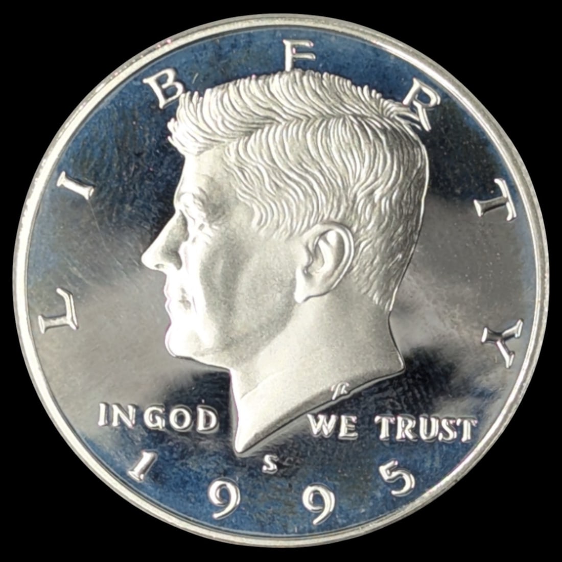 1995-S Silver John F Kennedy Half Dollar - Proof: Silver