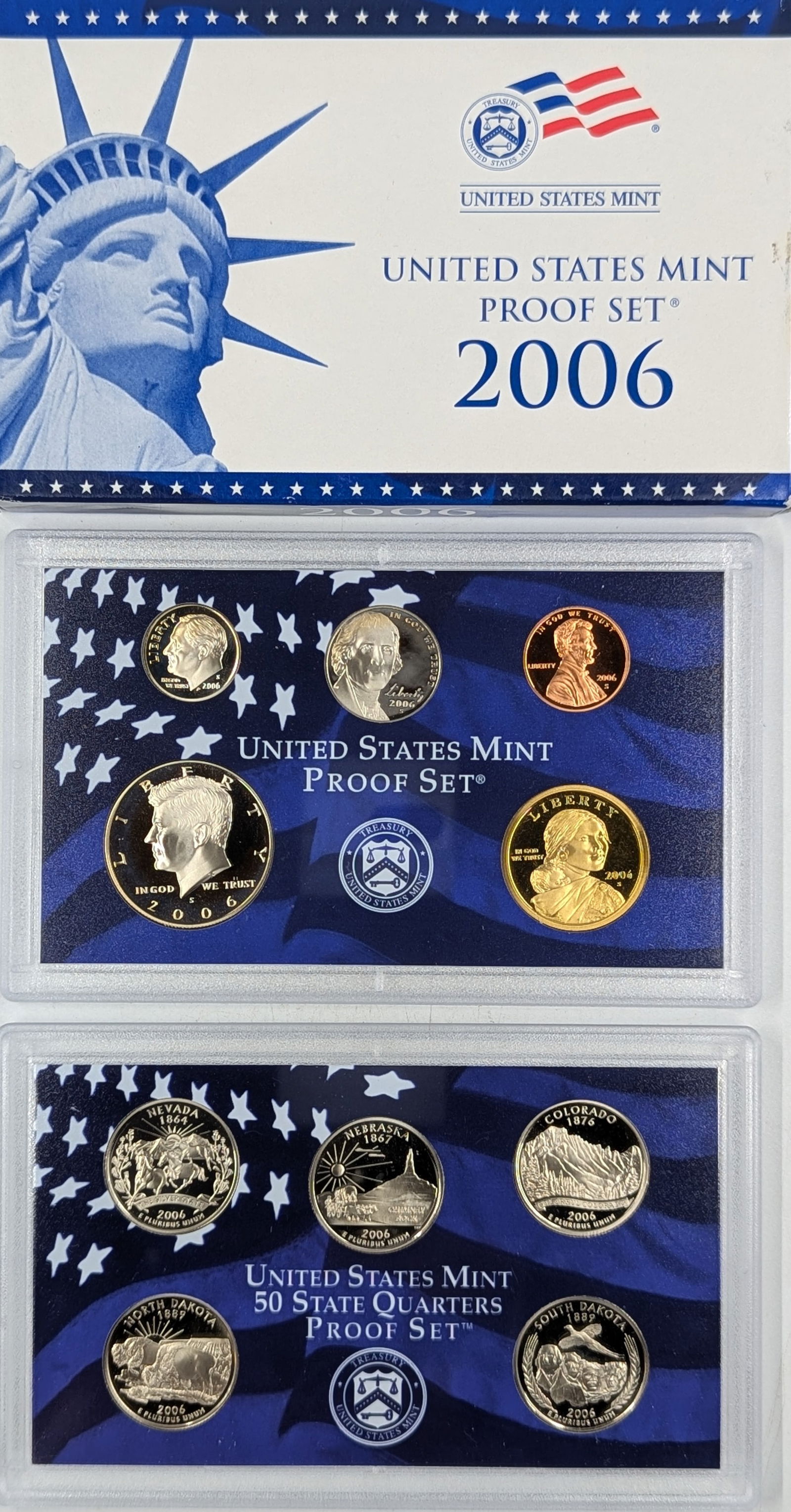 2006 US Mint Proof Set w/ COA (1 of 3)