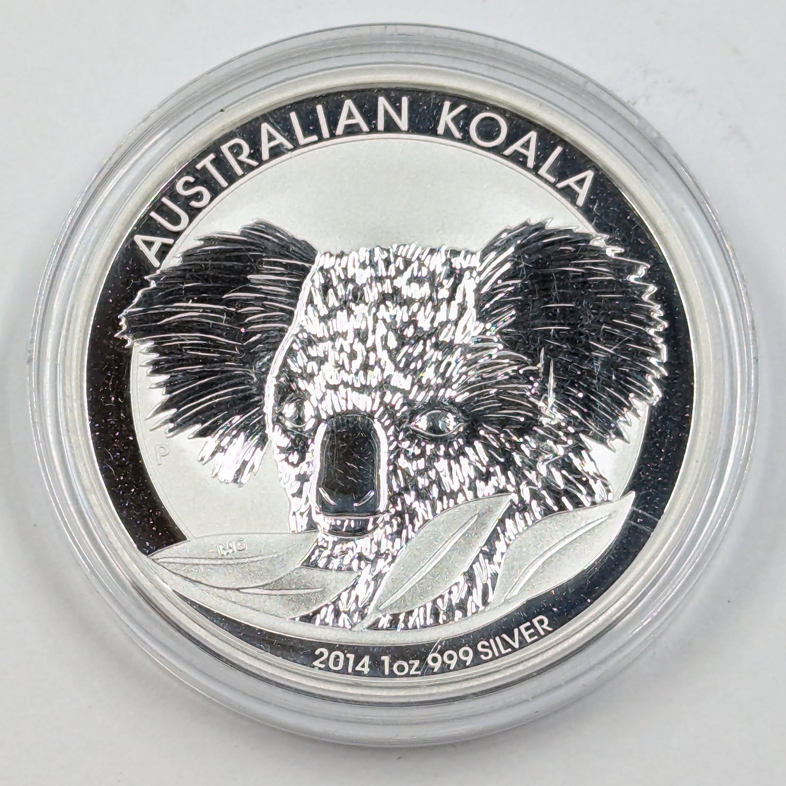 2014 Australian Koala 1 Ounce Fine .999 Silver Round (1 of 2)