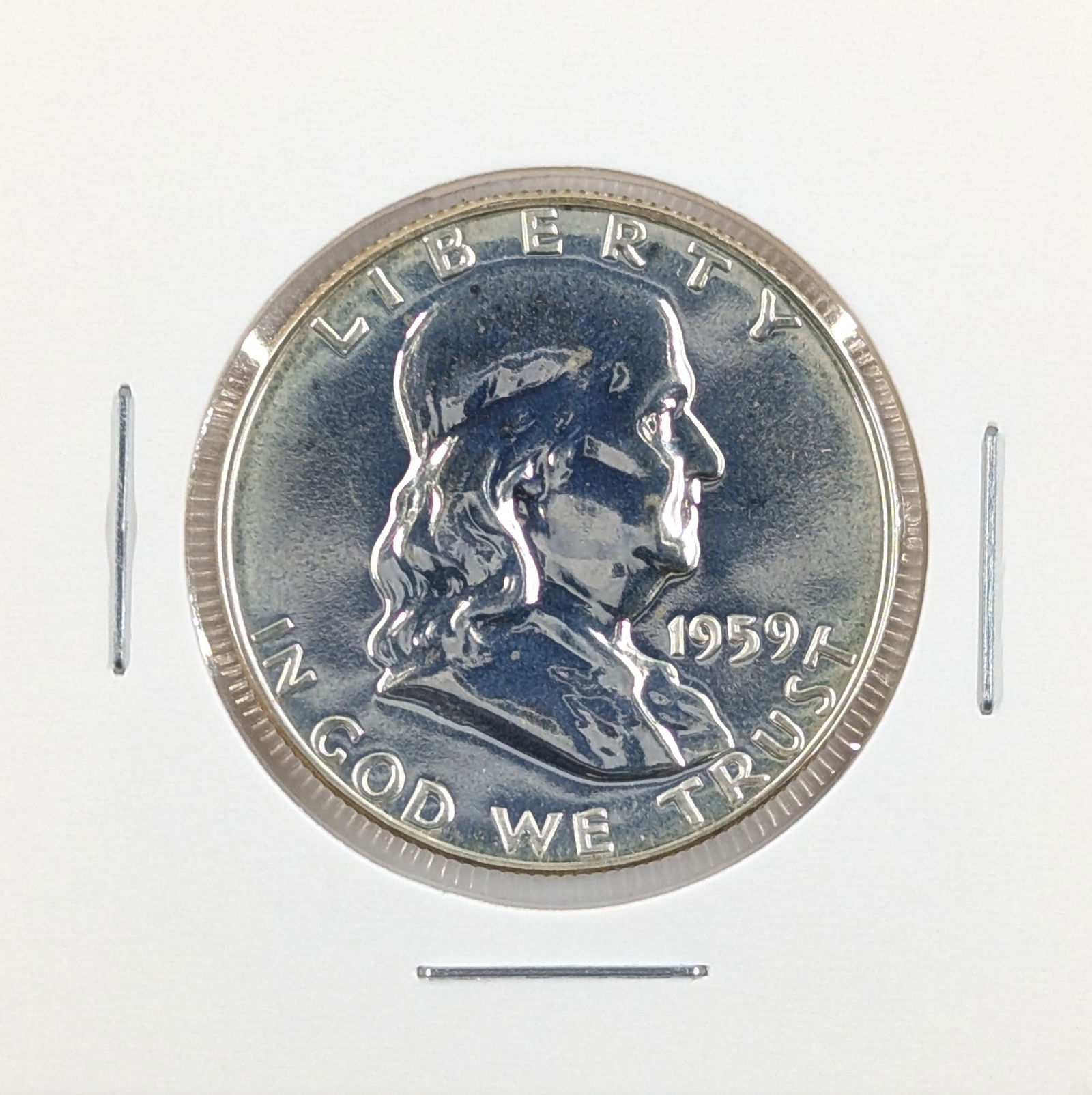 1959 Silver Franklin Half Dollar - Proof (1 of 2)
