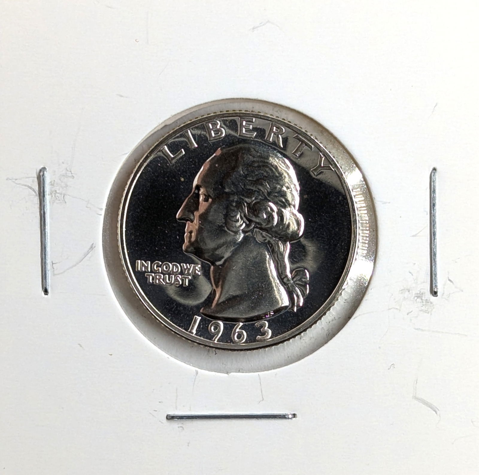 1963 Silver Washington Quarter - Proof (1 of 2)