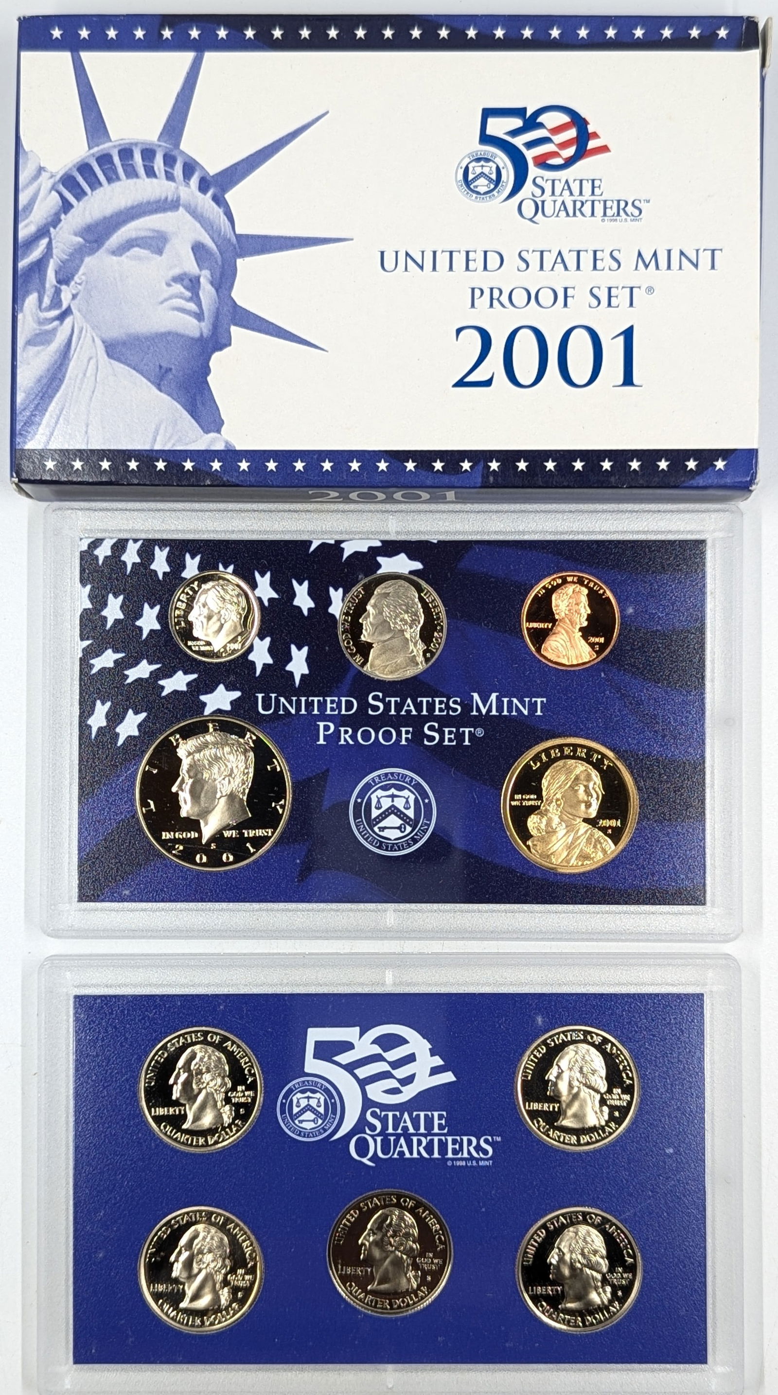 2001 US Mint Proof Set (1 of 3)